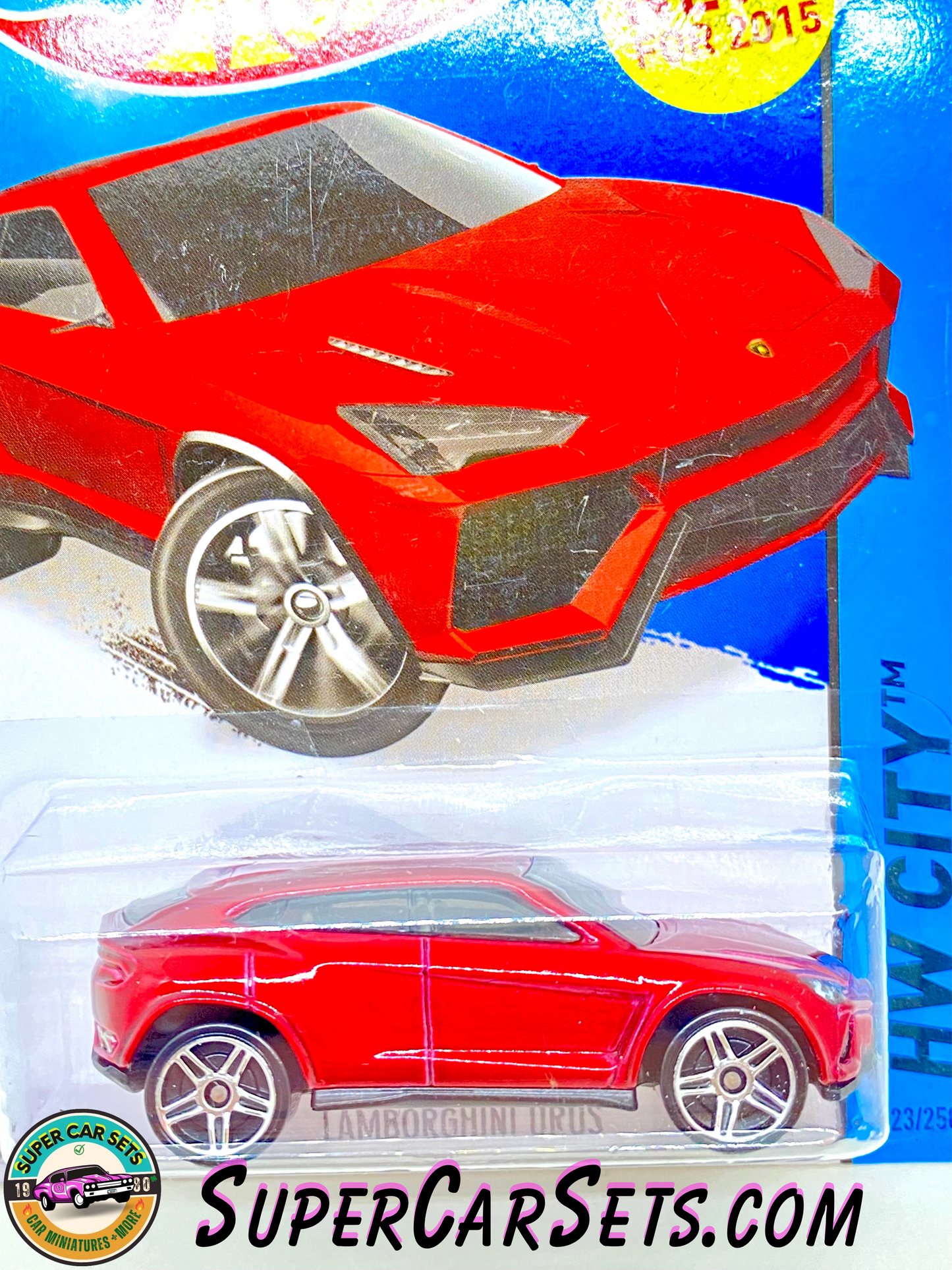 Lamborghini Urus (red colour) - Hot Wheels HW City - 2015 (23/250)