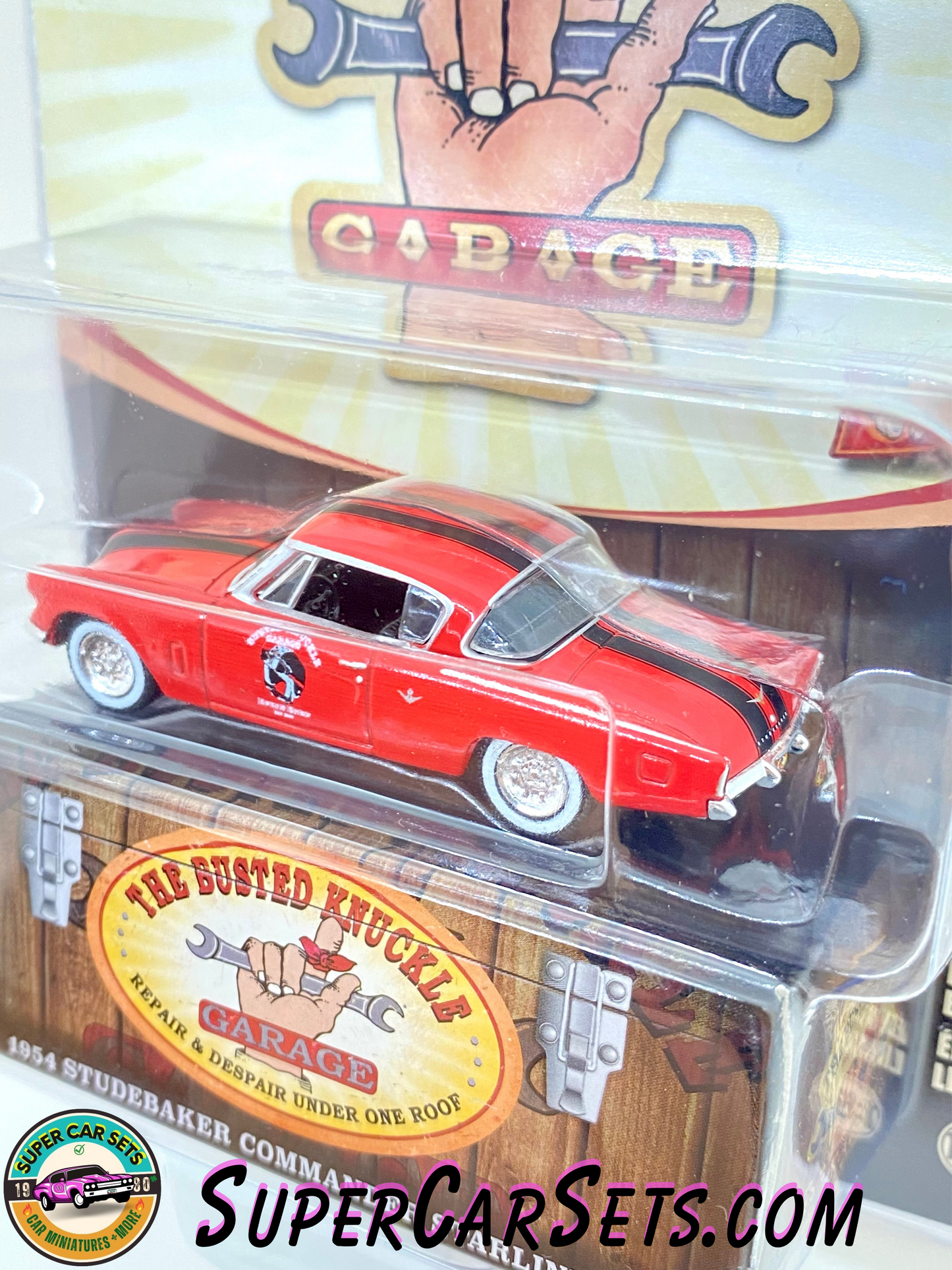 Busted Knuckle Garage - Series 2 - 1954 Studebaker Commander Starliner - made by Greenlight