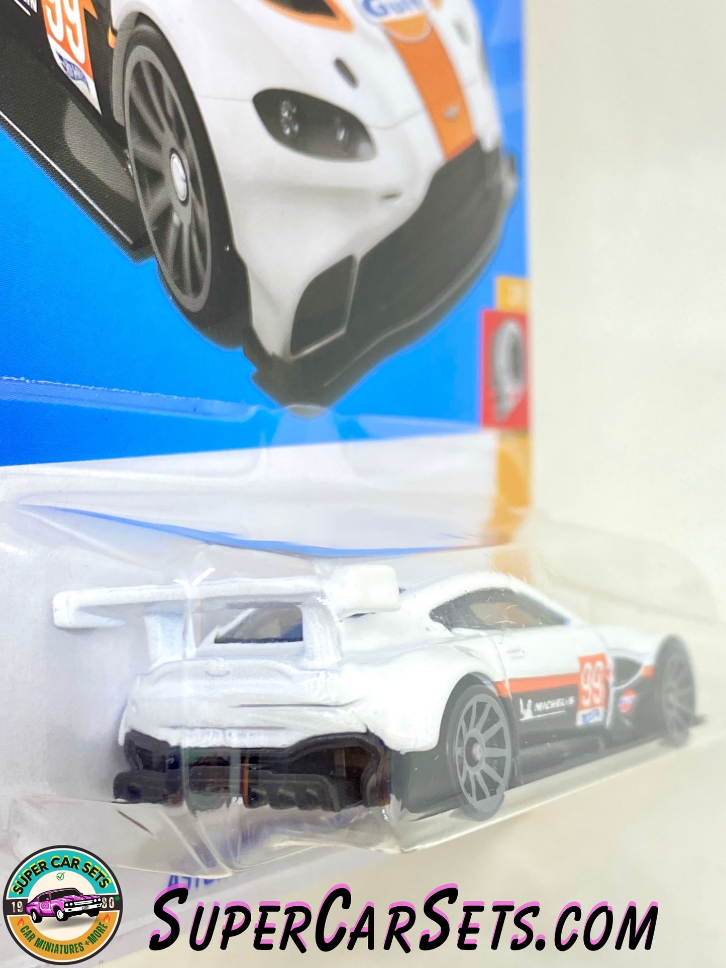 Aston Martin Vantage GTE (white colour) - Hot Wheels HW Turbo - 2023 (2/5) (98/250)