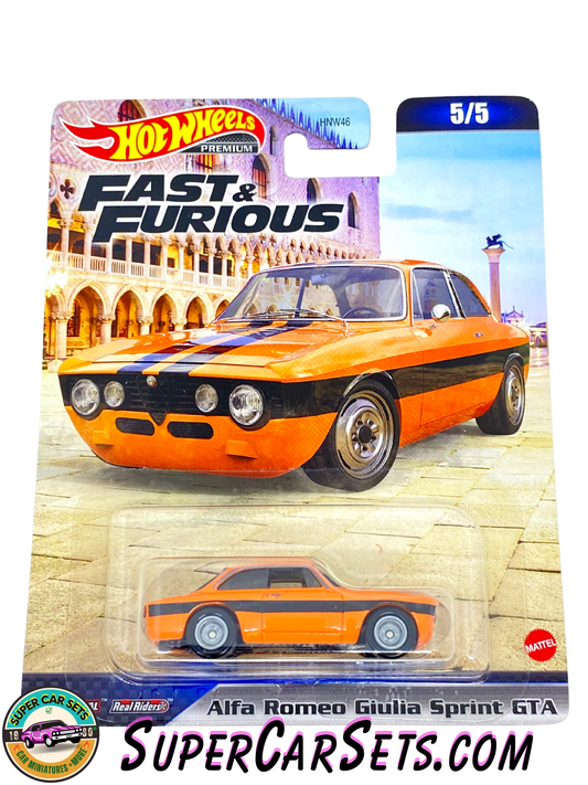 Alfa Romeo Giulia Sprint GTA - Hot Wheels Premium Fast and Furious 2023 (5/5)