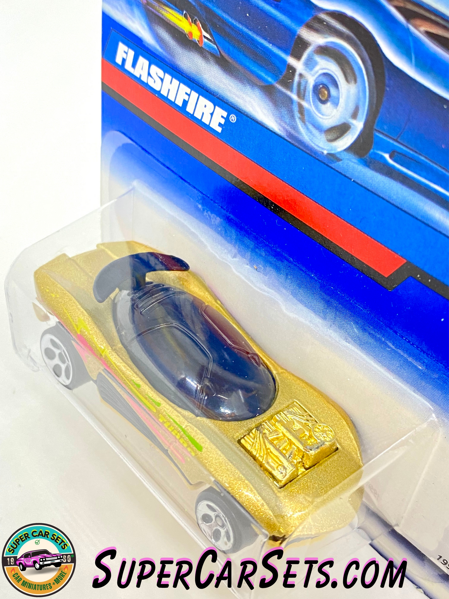 Flashfire (gold colour) (Year launched 1998) - Hot Wheels HW City 2015 (25/250) (#19971)