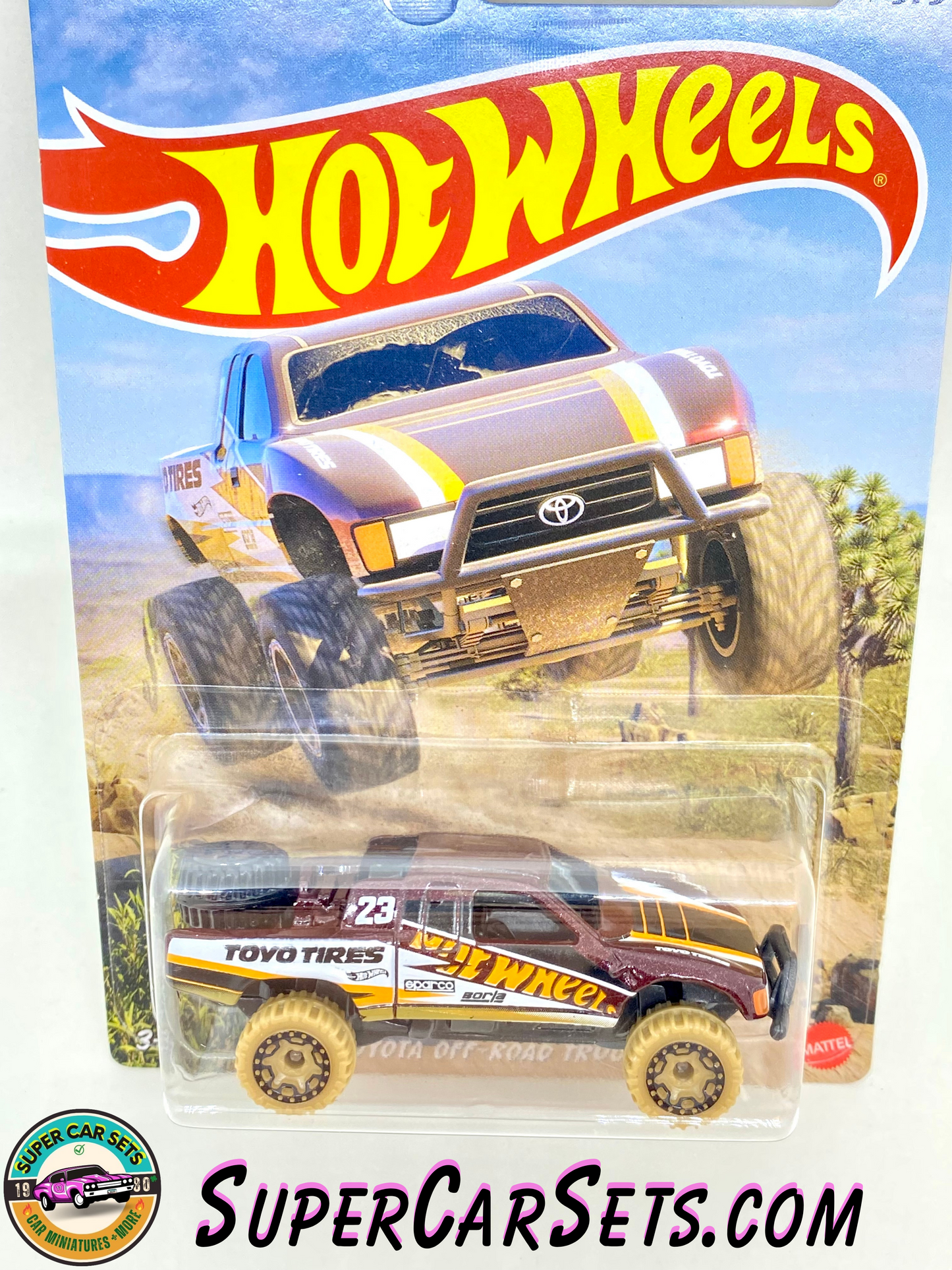 Hot Wheels Mud Runners (5/5) Toyota Off-Road Truck