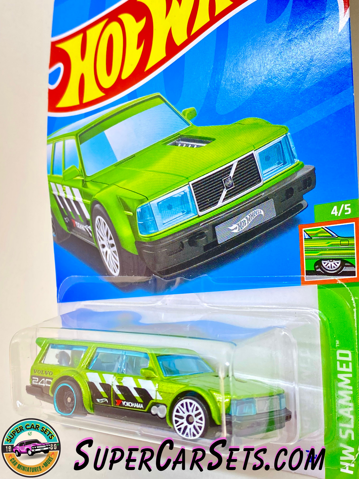 Volvo 240 Drift Wagon - Hot Wheels HW Slammed - 2023 (4/5) (245/250)