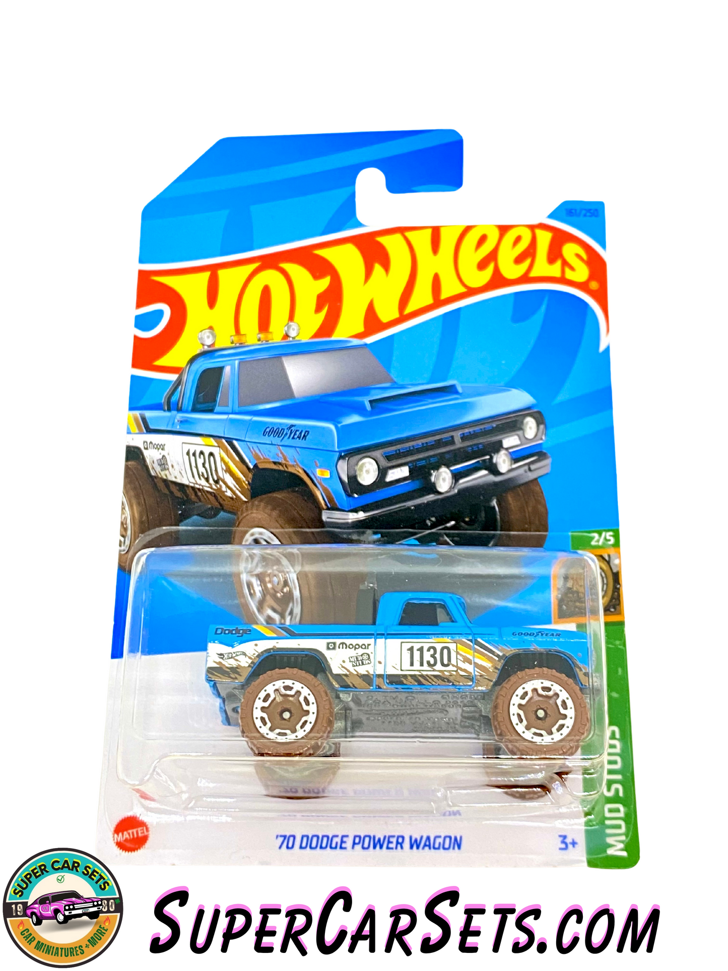 70 Dodge Power Wagon - Hot Wheels Mud Studs - 2023 (2/5) (161/250)