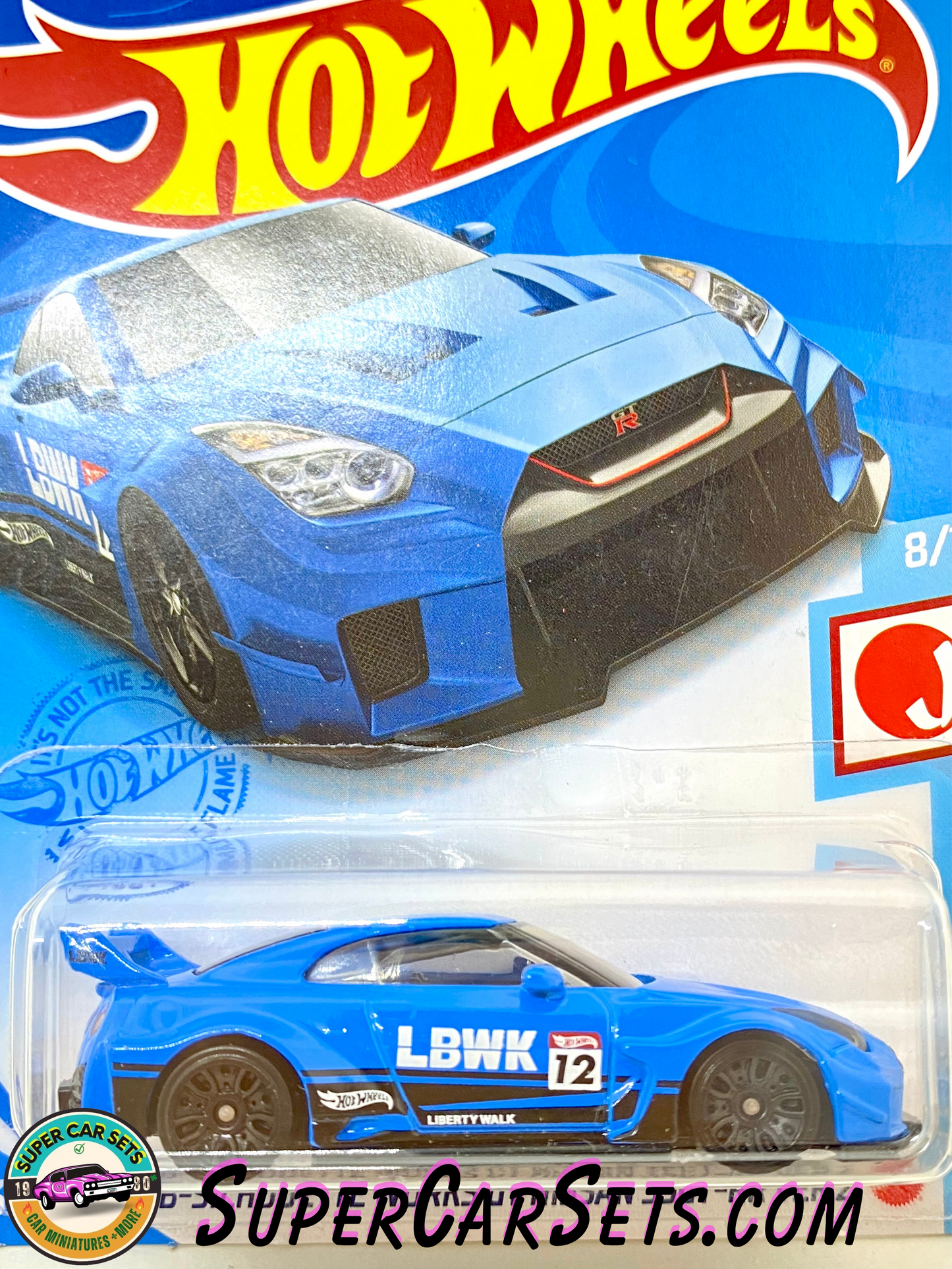 LB-Silhouette Works GT Nissan 35GT-RR Ver.2 (blue colour) - Hot Wheels HW J-Imports - 2021 (8/10) (204/250)