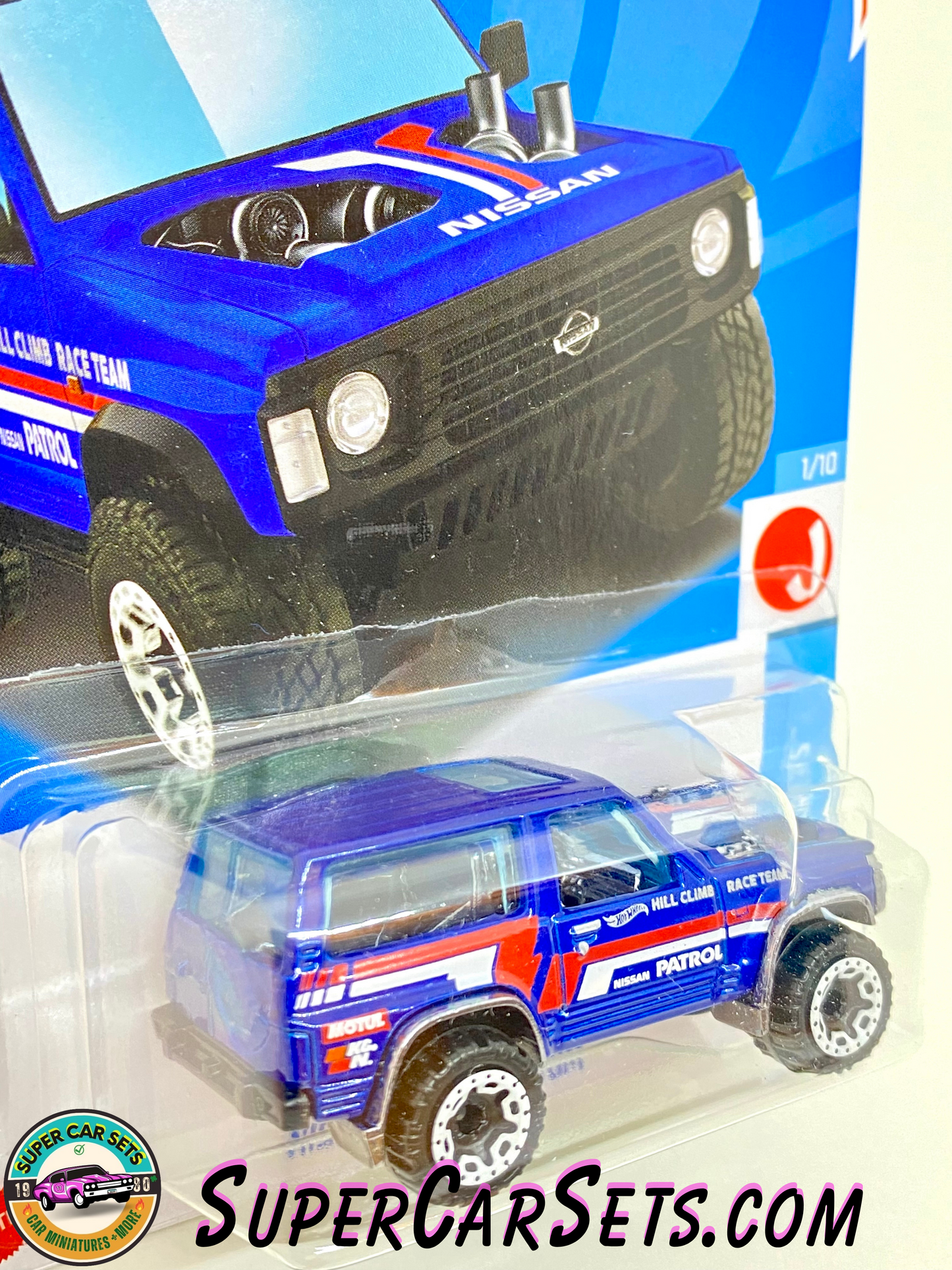 Hot Wheels Nissan Patrol Custom (Blue colour) HW J-Imports (1/10)