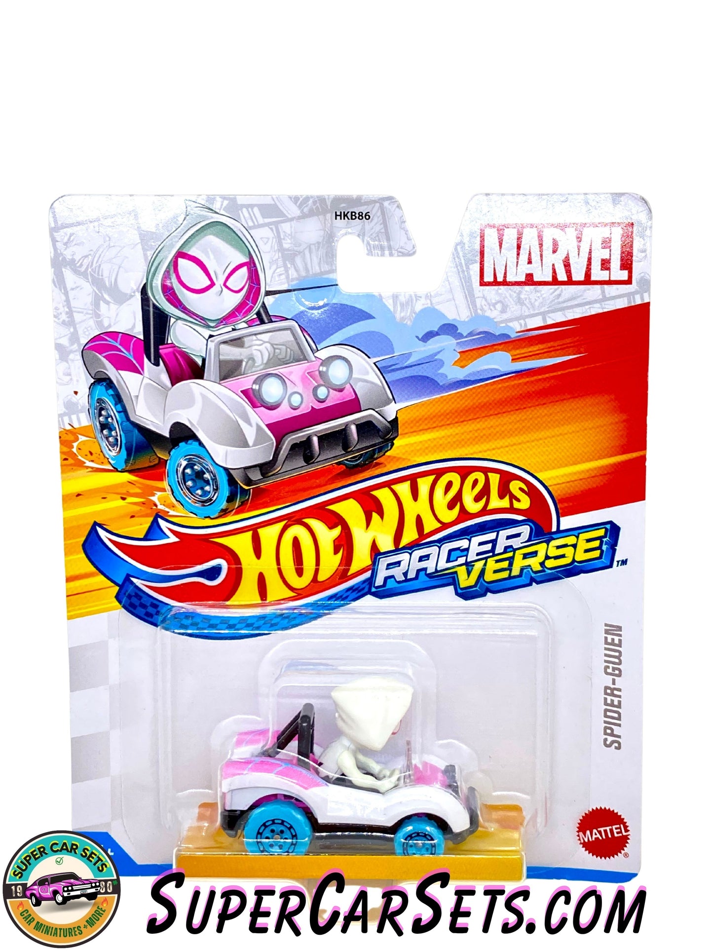 Spider-Gwen - Hot Wheels Racer Verse