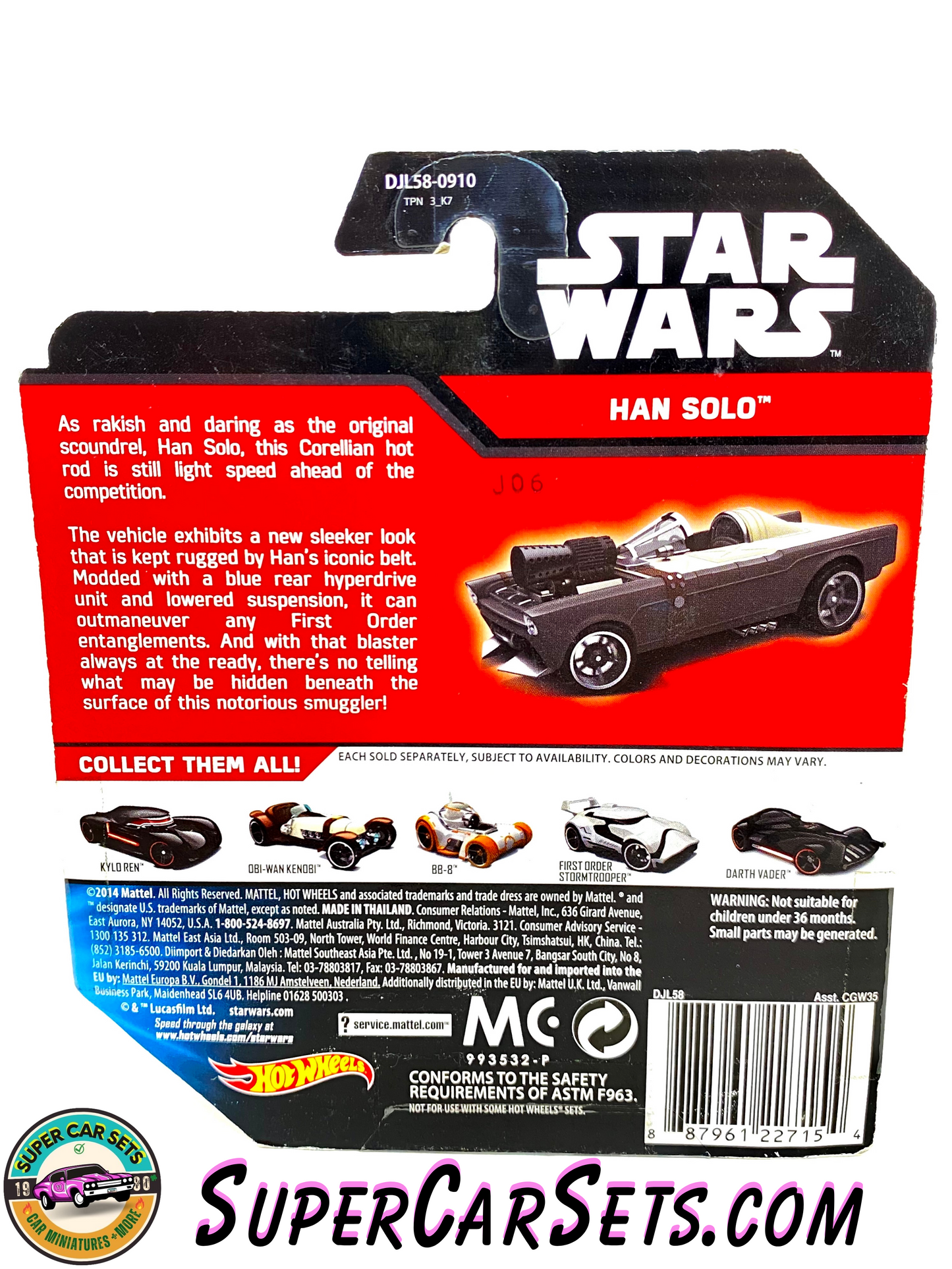 Star Wars (#20) Han Solo - Hot Wheels