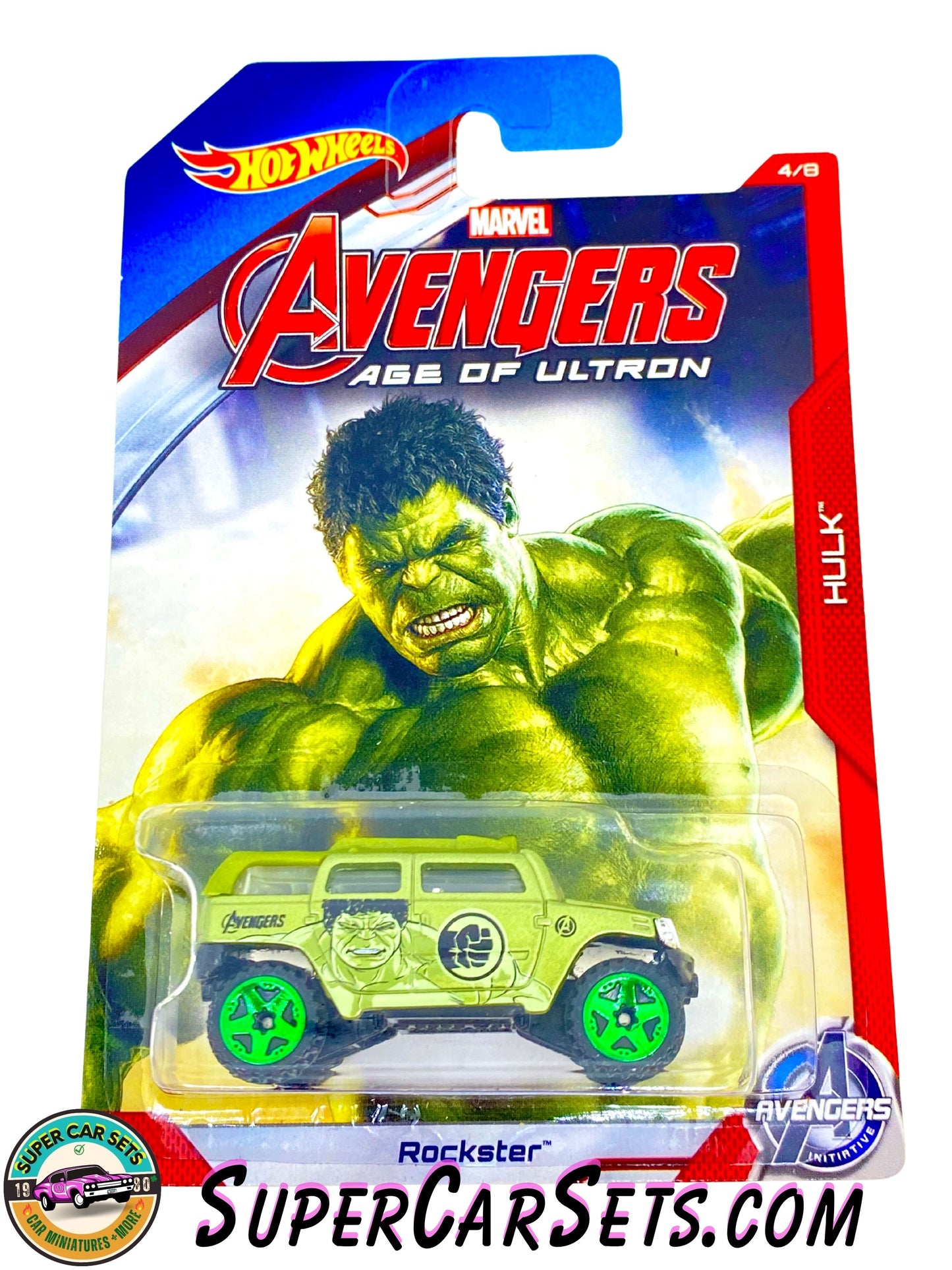 Hot Wheels - Marvel Avengers Age of Ultron (4/8) - Hulk - Rockster