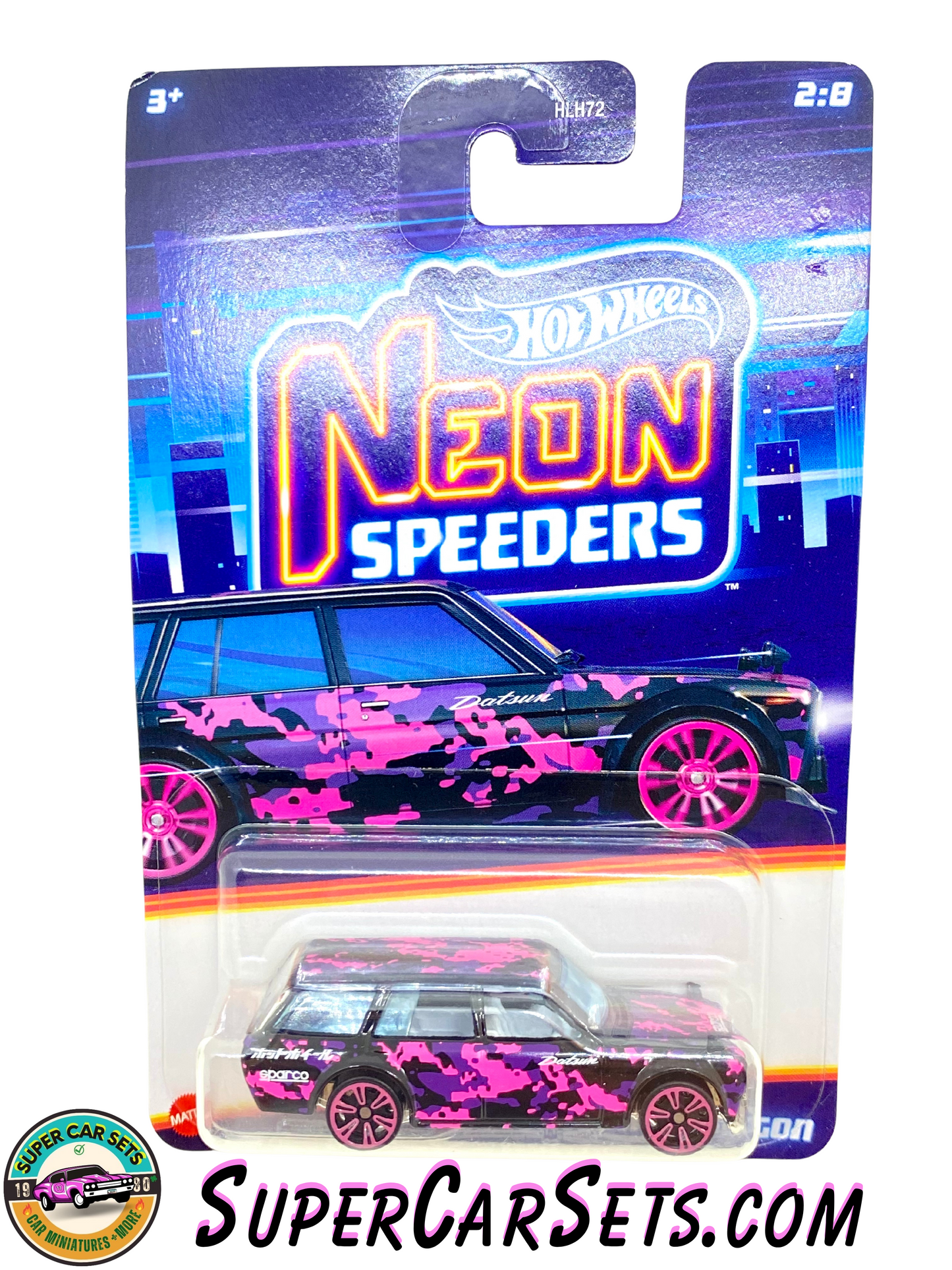 Datsun S10 Wagon - Hot Wheels Neon Speeders 2024 (2/8)