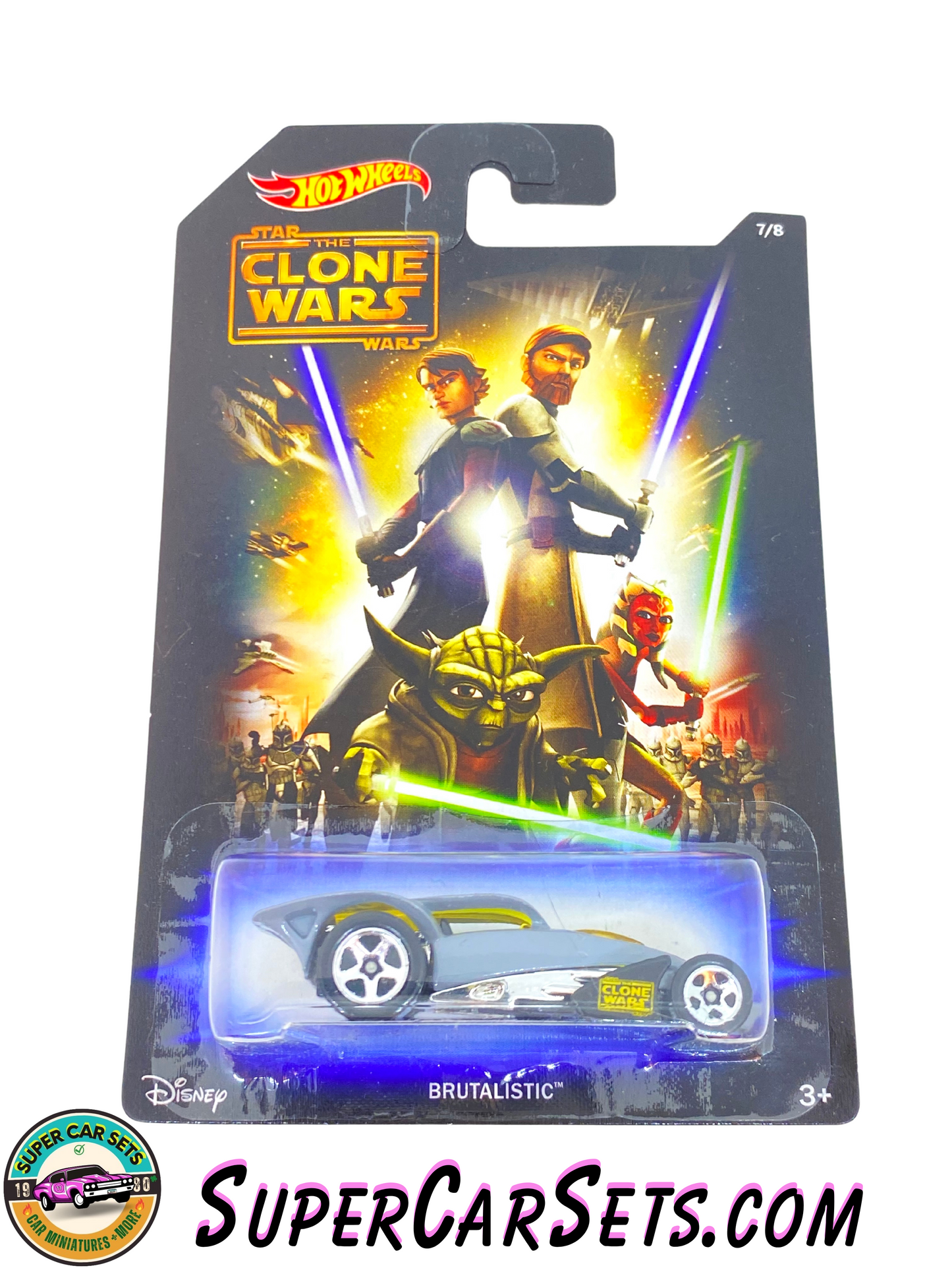 Hot Wheels - Star Wars (7/8) - Brutalistic (car in perfect condition, but card with a little crack)