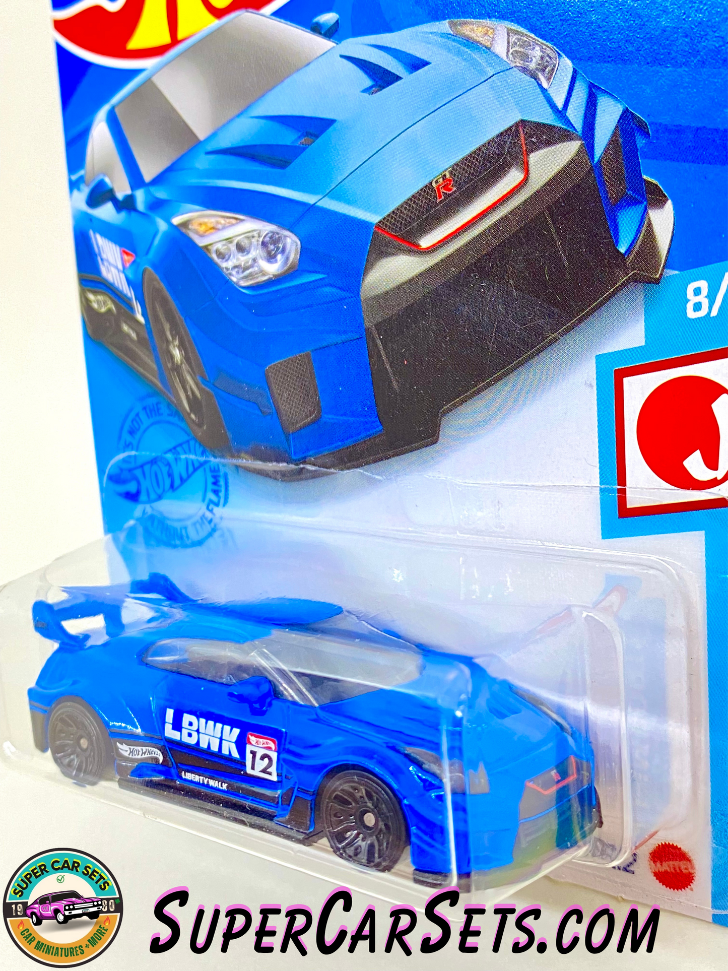 LB-Silhouette Works GT Nissan 35GT-RR Ver.2 (blue colour) - Hot Wheels HW J-Imports - 2021 (8/10) (204/250)