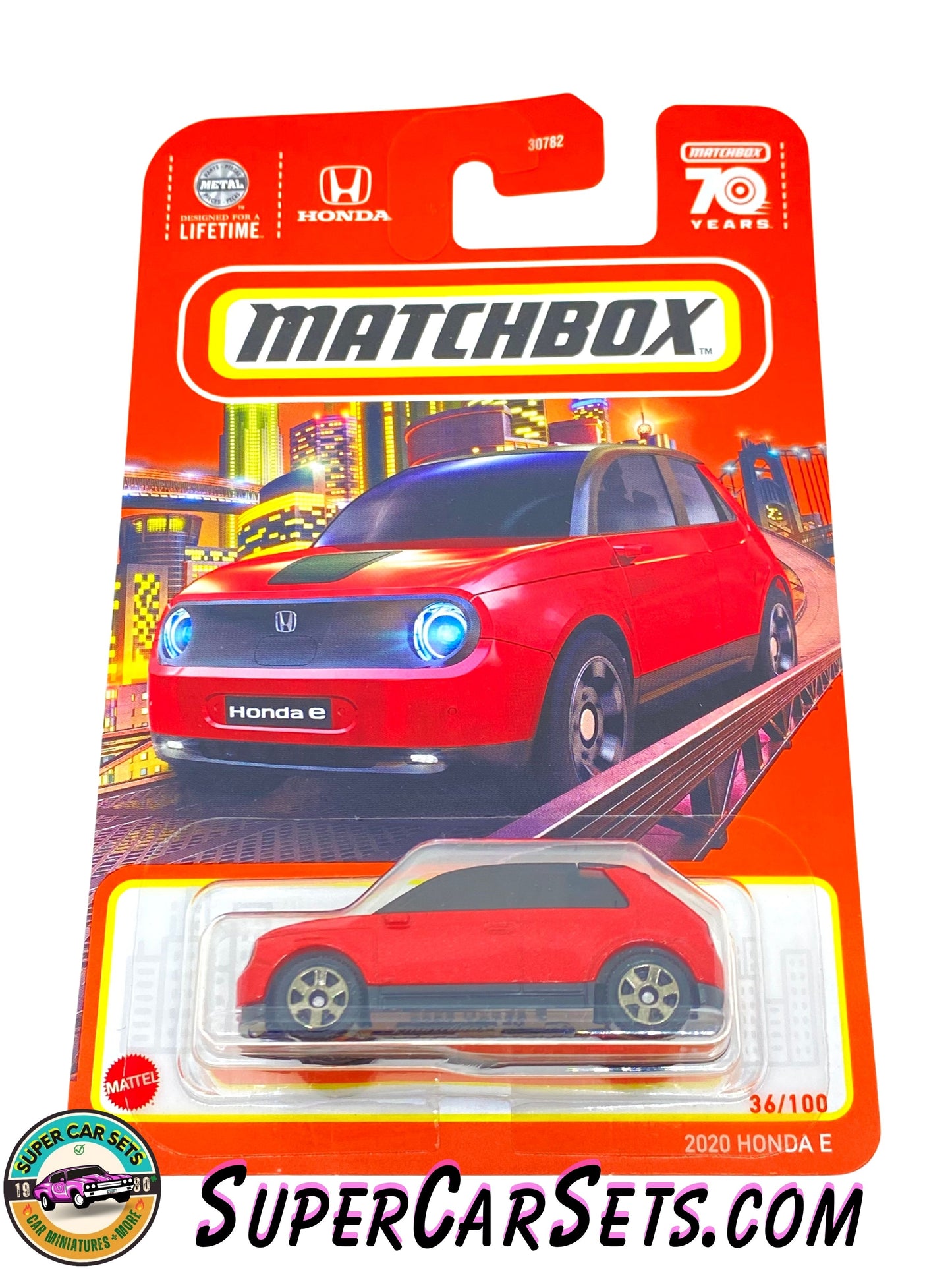 2020 Honda E (red colour) (36/100) - Matchbox