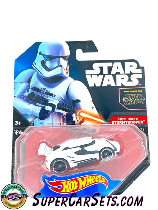 Star Wars (#21) First Order Stormtrooper - Hot Wheels