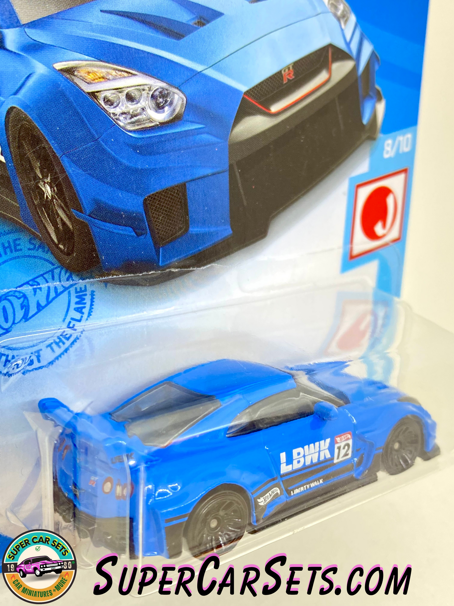 LB-Silhouette Works GT Nissan 35GT-RR Ver.2 (blue colour) - Hot Wheels HW J-Imports - 2021 (8/10) (204/250)