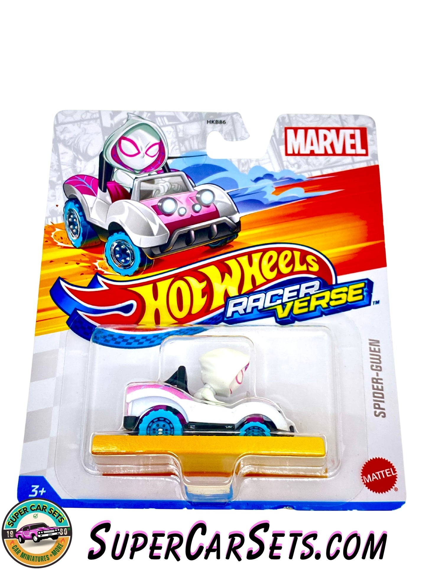 Spider-Gwen - Hot Wheels Racer Verse