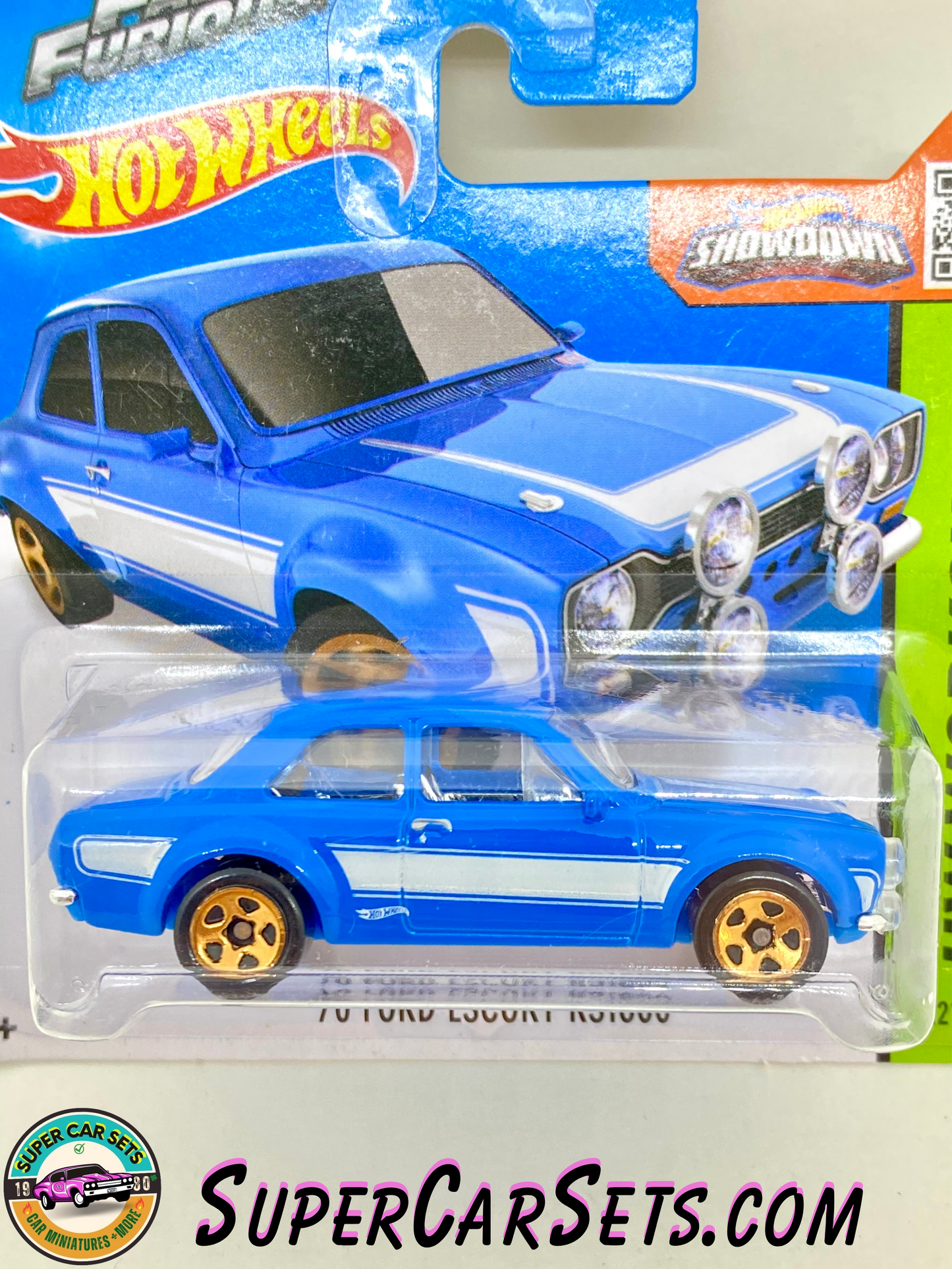 70 Ford Escort RS1600 (Fast & Furious) (short card) - Hot Wheels HW Workshop 2015 (221/250)