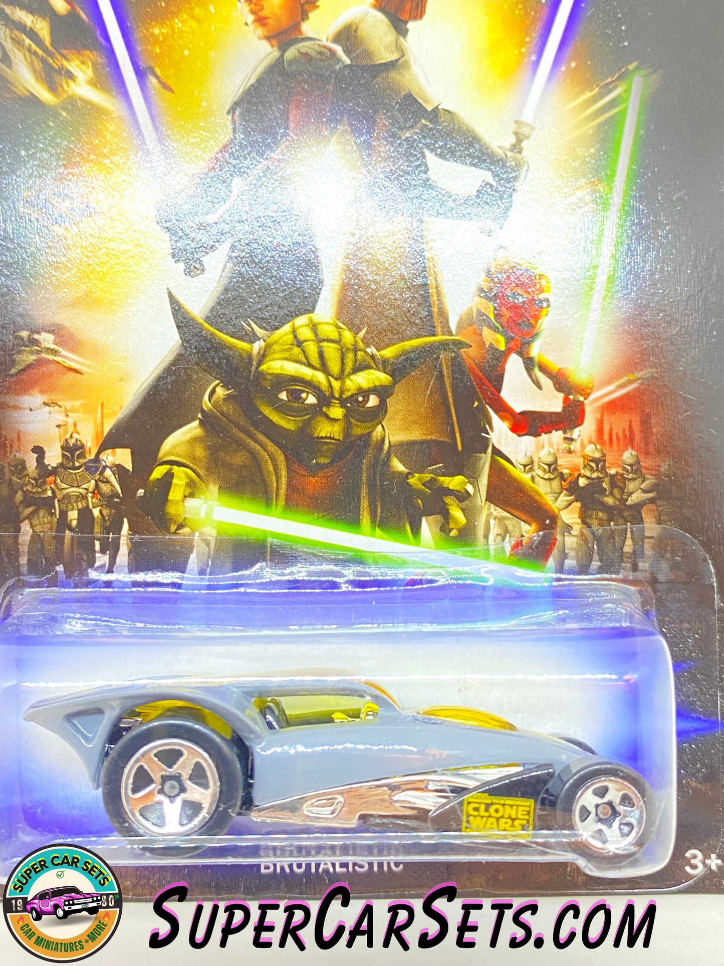 Hot Wheels - Star Wars (7/8) - Brutalistic (car in perfect condition, but card with a little crack)