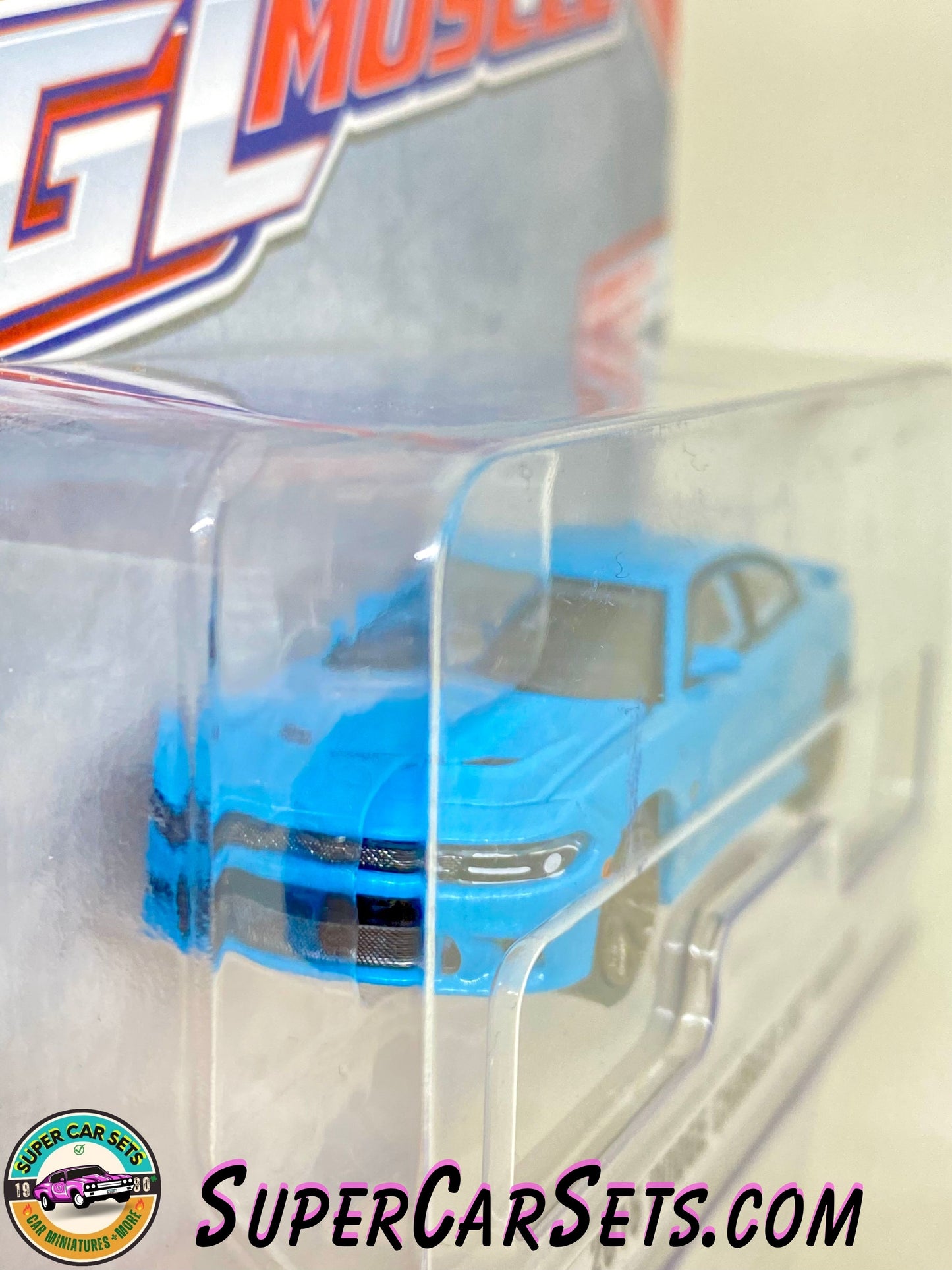 2016 Dodge Charger SRT Hellcat (light blue colour) - GL Muscle Series 28 made by Greenlight