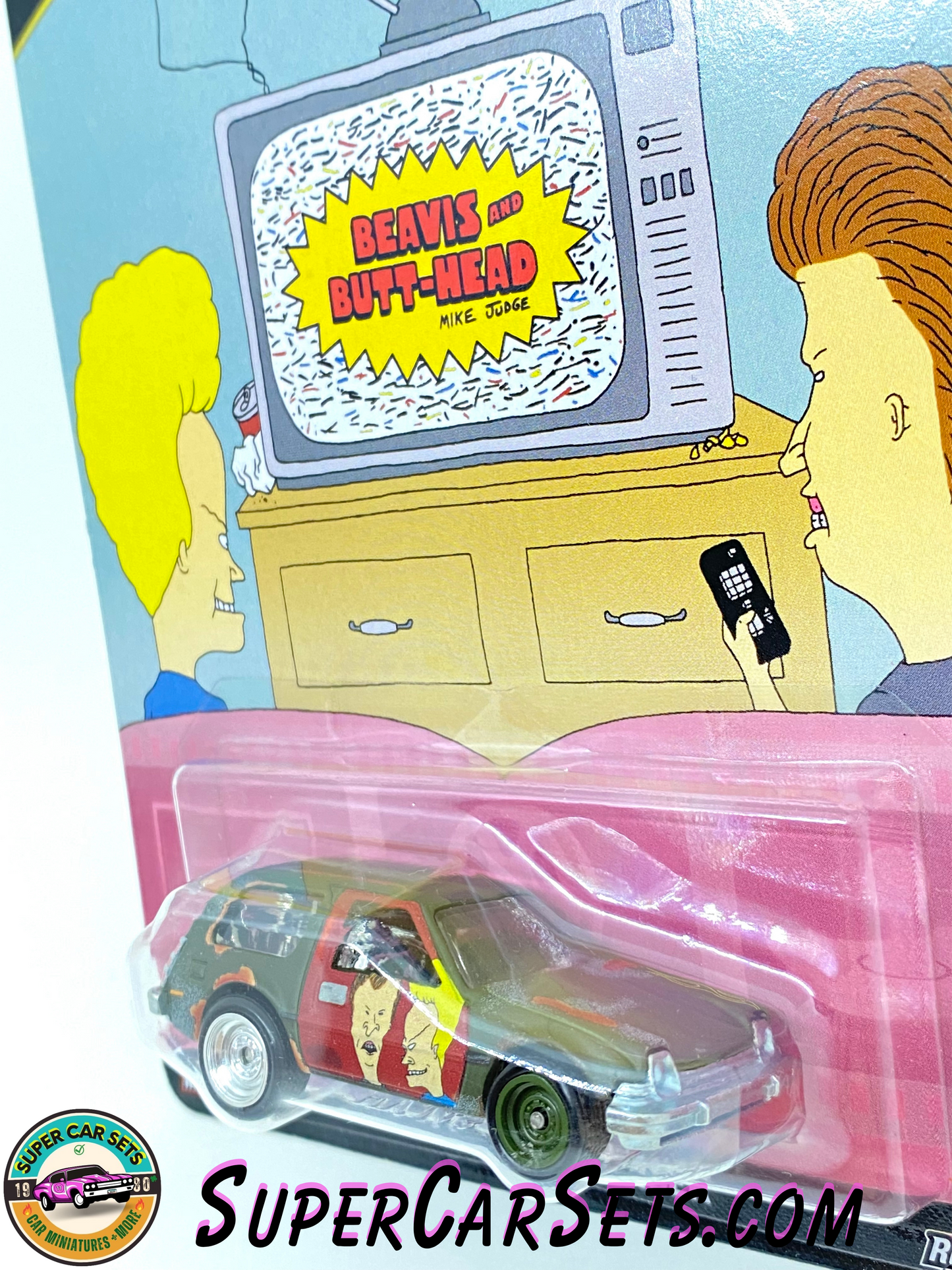 Beavis and Butt-Head - '77 Packin' Pacer - Hot Wheels Premium Pop Culture (card slithy bent)