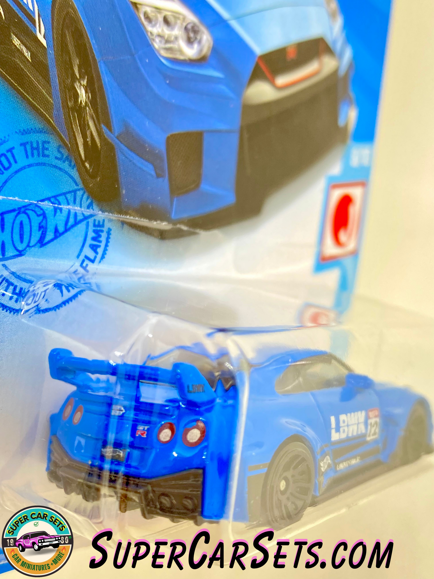 LB-Silhouette Works GT Nissan 35GT-RR Ver.2 (blue colour) - Hot Wheels HW J-Imports - 2021 (8/10) (204/250)