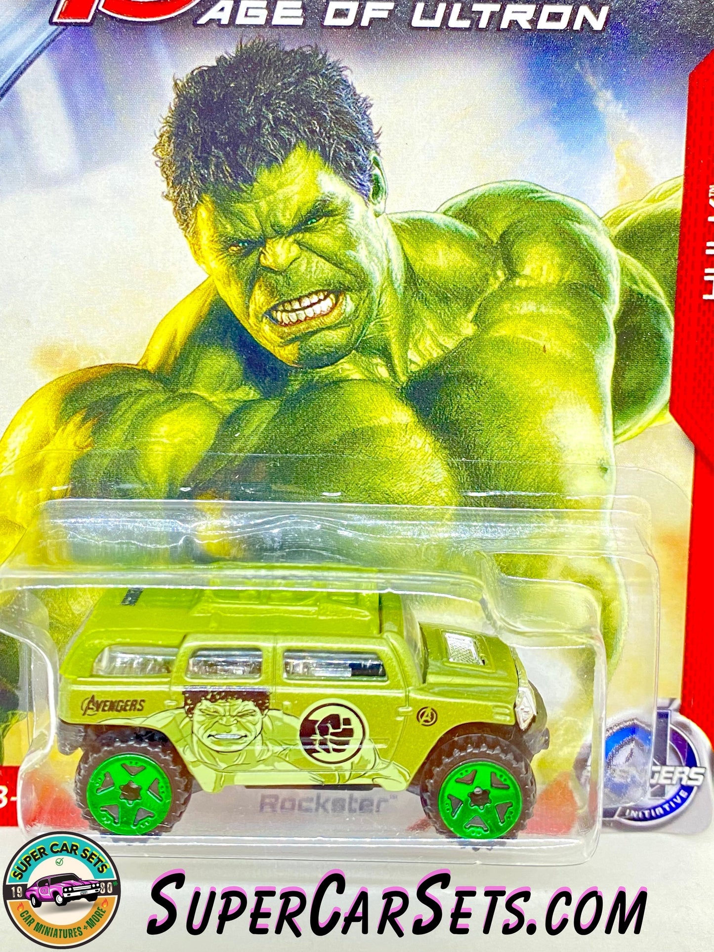 Hot Wheels - Marvel Avengers Age of Ultron (4/8) - Hulk - Rockster