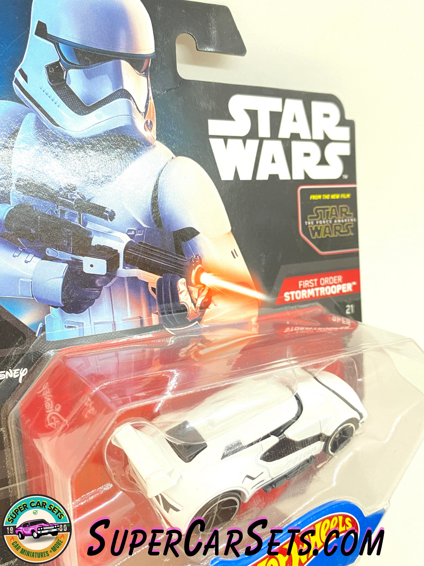 Star Wars (#21) First Order Stormtrooper - Hot Wheels