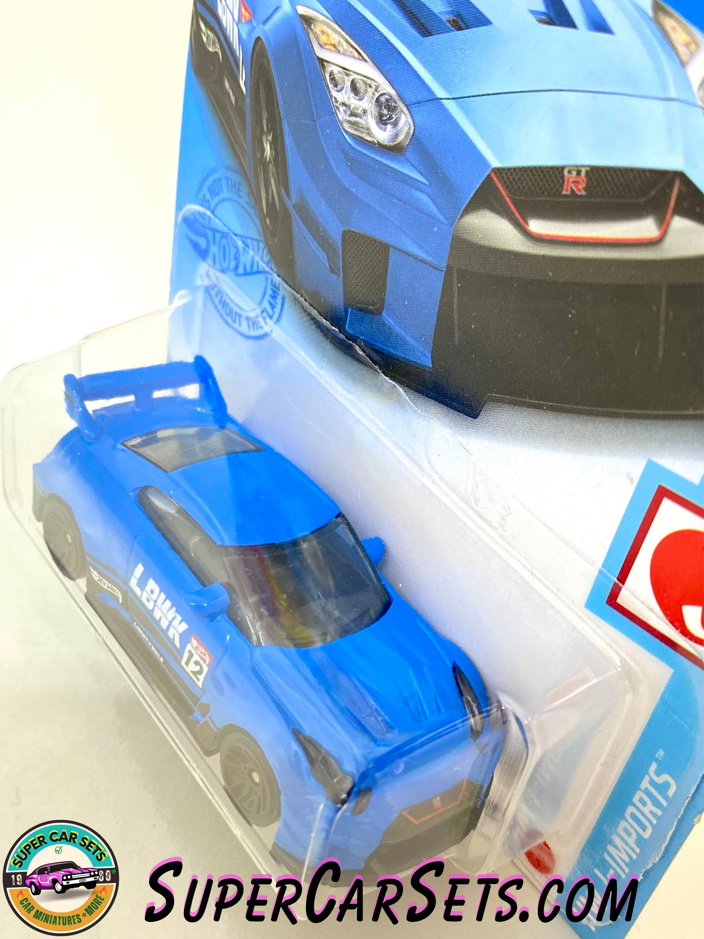 LB-Silhouette Works GT Nissan 35GT-RR Ver.2 (blue colour) - Hot Wheels HW J-Imports - 2021 (8/10) (204/250)