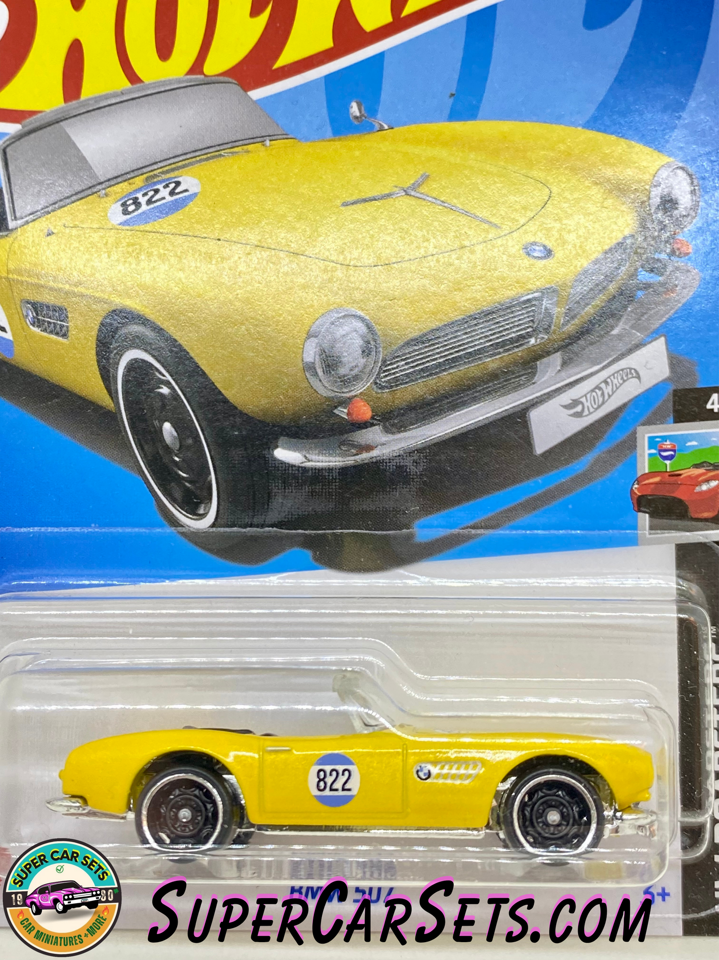 BMW 507 (yellow colour) - Hot Wheels HW Roadsters 2024 (4/5) (67/250)