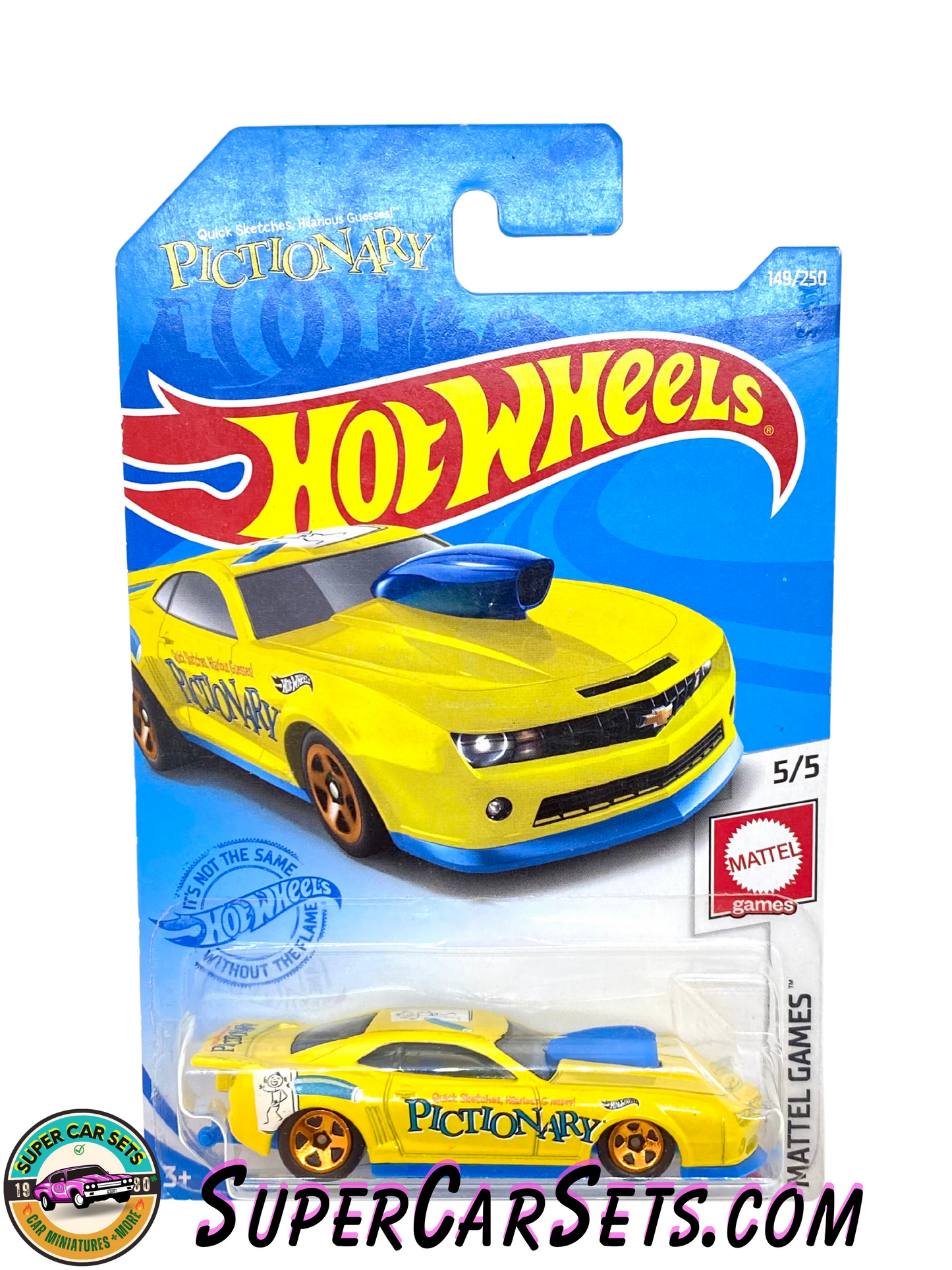 Hot Wheels - Mattel Games (5/5) ’10 Pro Stock Camaro (Pictionary)