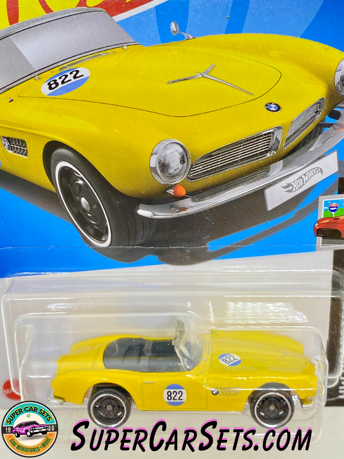 BMW 507 (yellow colour) - Hot Wheels HW Roadsters 2024 (4/5) (67/250)