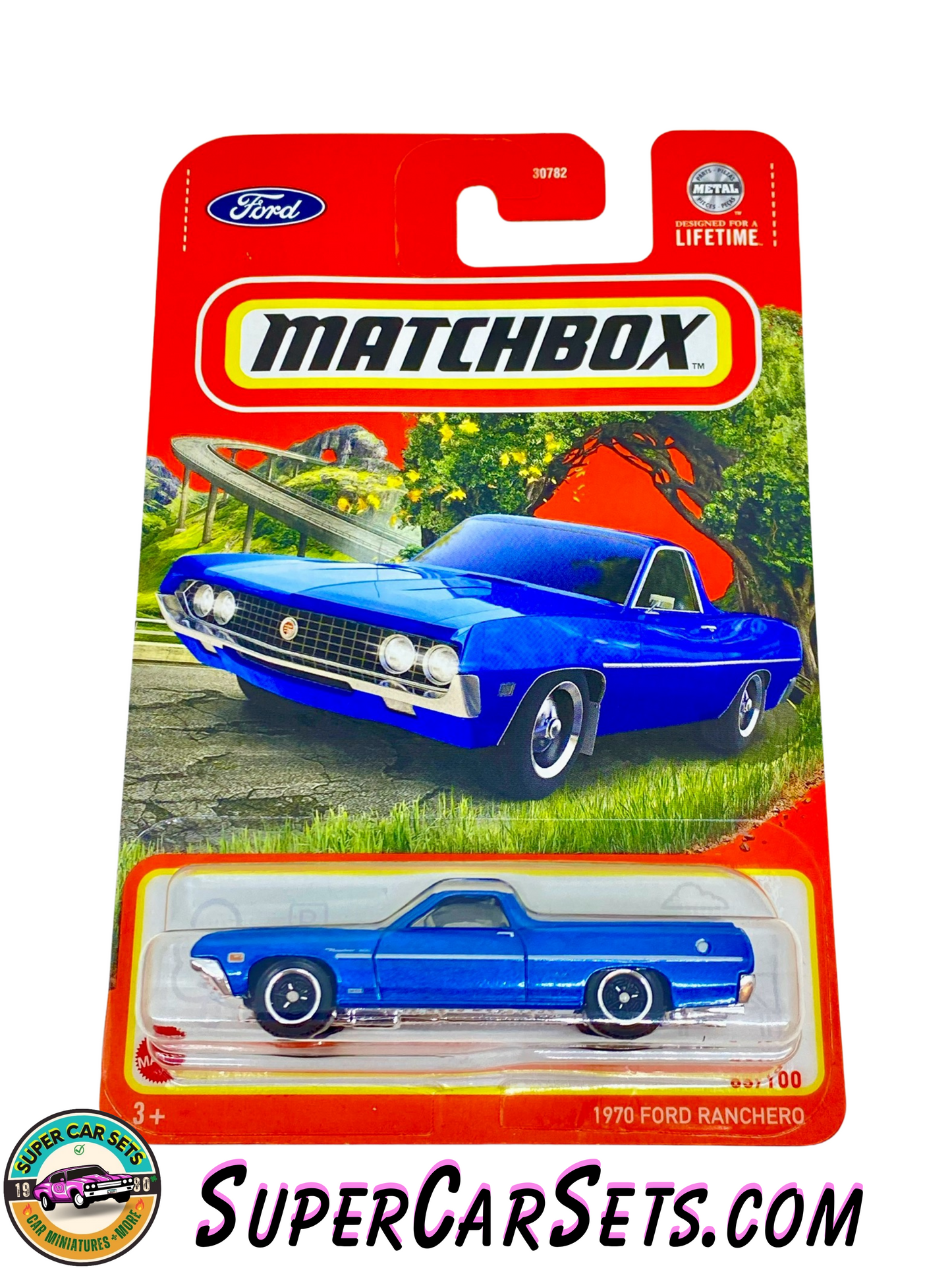 1970 Ford Ranchero (83/100) (blue colour) - Matchbox