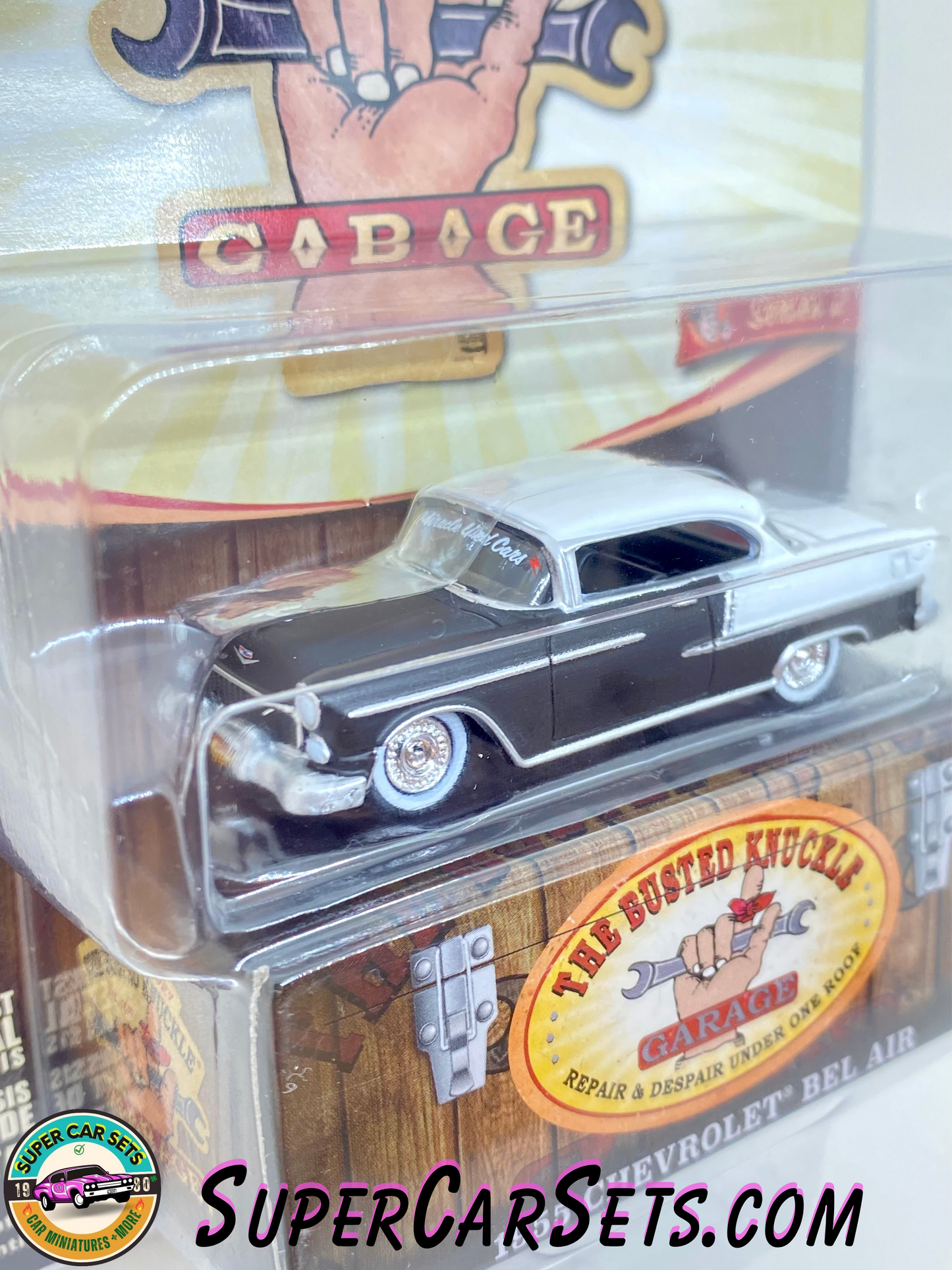 Busted Knuckle Garage - Series 2 - 1955 Chevrolet Bel Air - made by Greenlight