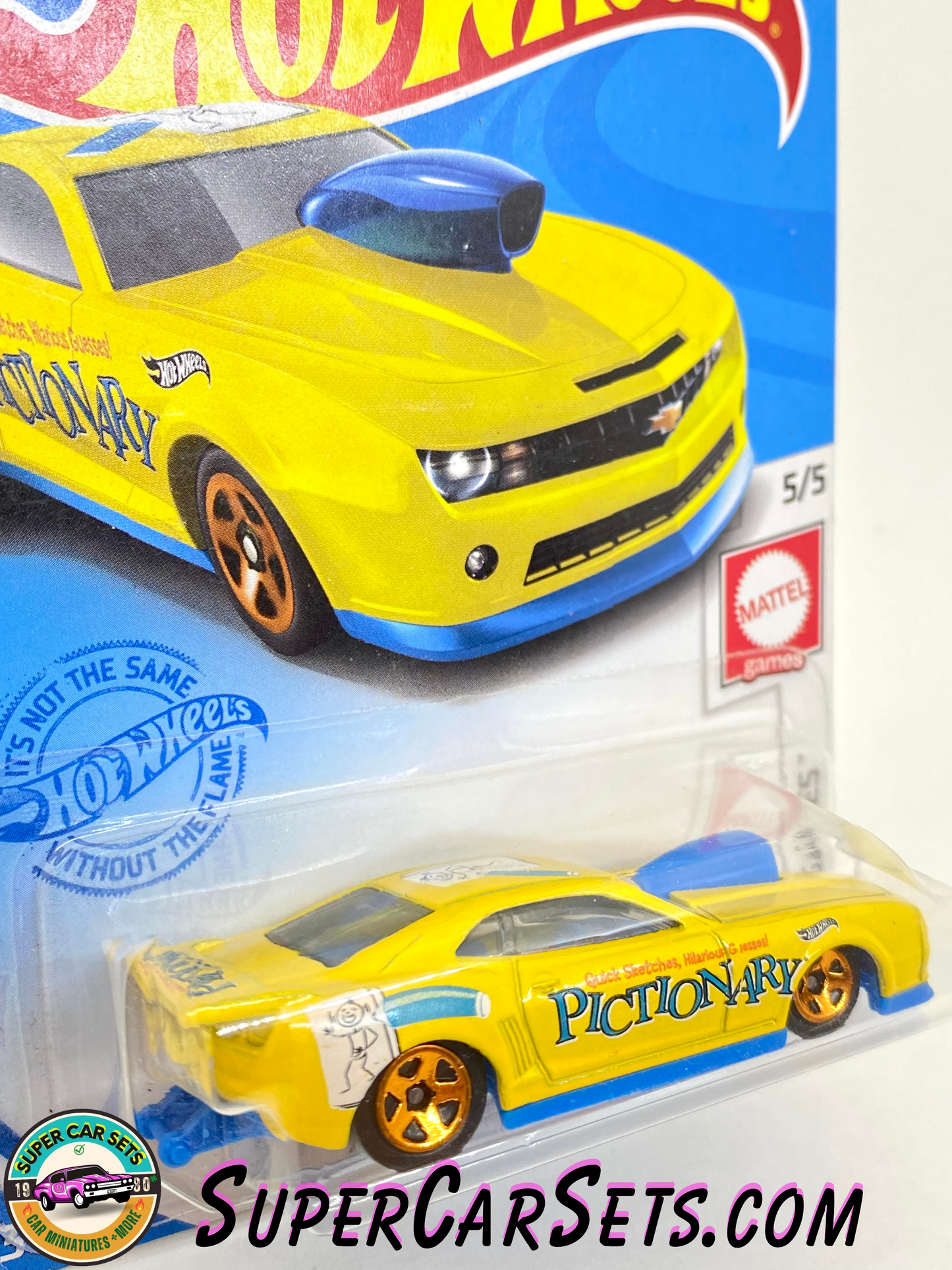 Hot Wheels - Mattel Games (5/5) ’10 Pro Stock Camaro (Pictionary)