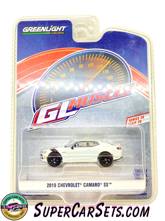 2018 Chevrolet Camaro SS (white colour) - GL Muscle Series 28 made by Greenlight