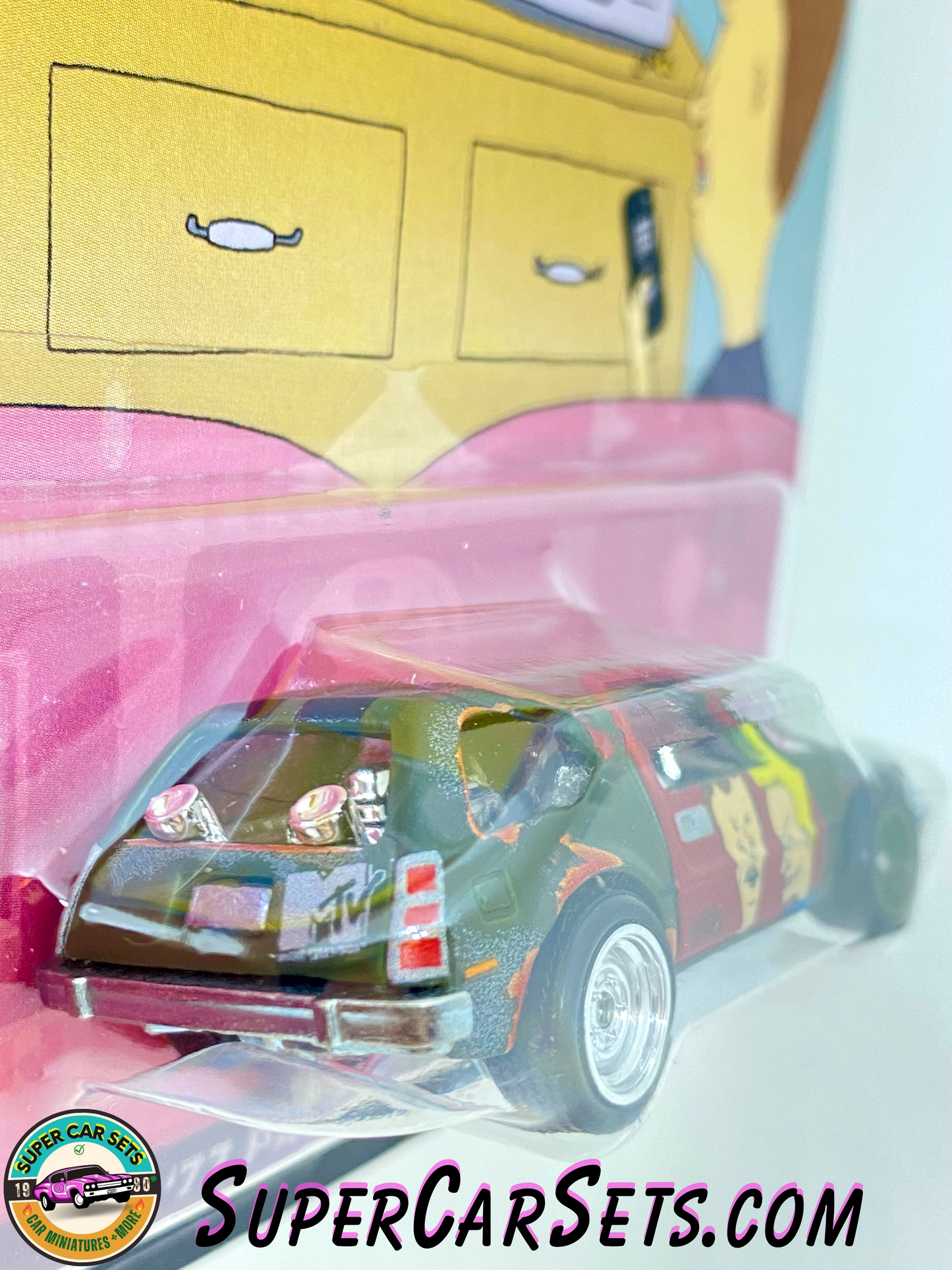 Beavis and Butt-Head - '77 Packin' Pacer - Hot Wheels Premium Pop Culture (card slithy bent)