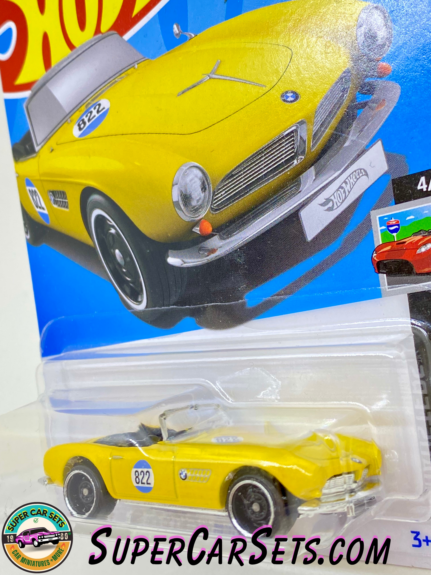 BMW 507 (yellow colour) - Hot Wheels HW Roadsters 2024 (4/5) (67/250)