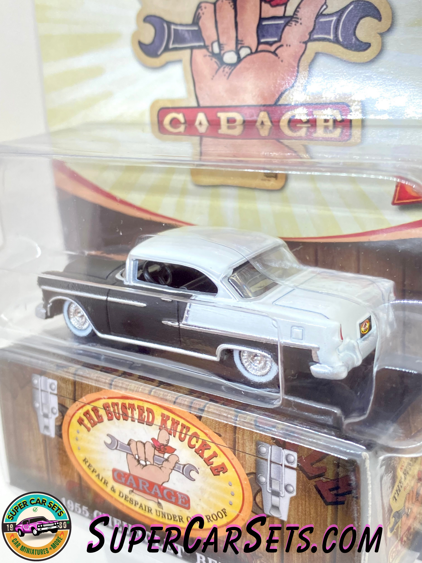 Busted Knuckle Garage - Series 2 - 1955 Chevrolet Bel Air - made by Greenlight