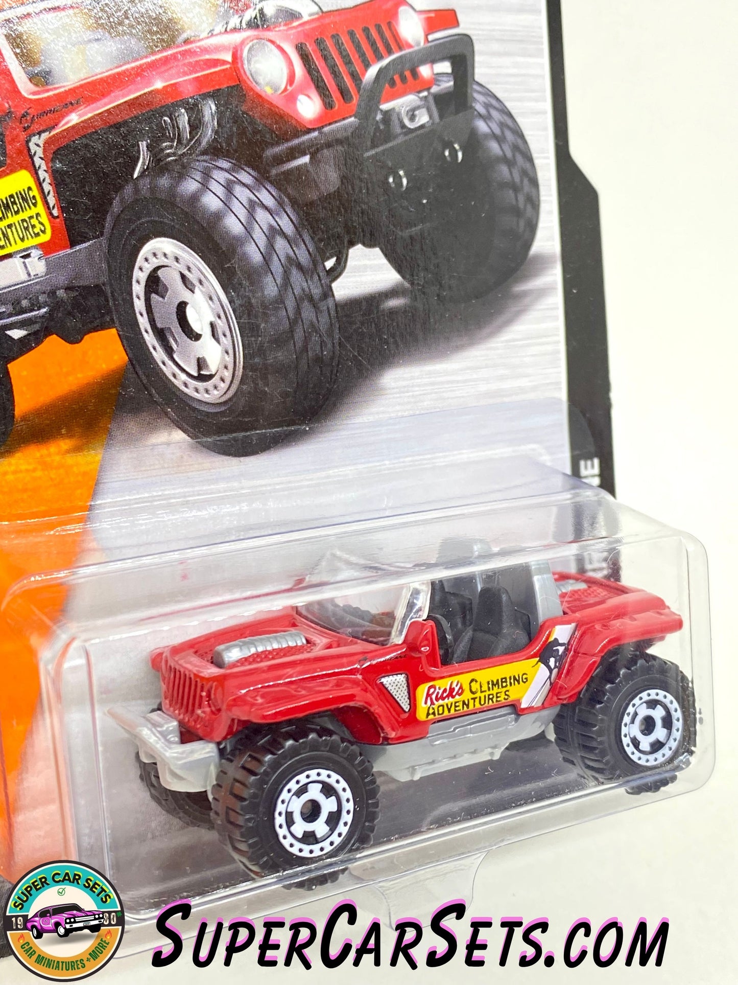 Jeep Hurricane (Rick’s Climbing Adventures) (Year launched 2015) - Matchbox MBX Explorers 2015 (116/120)