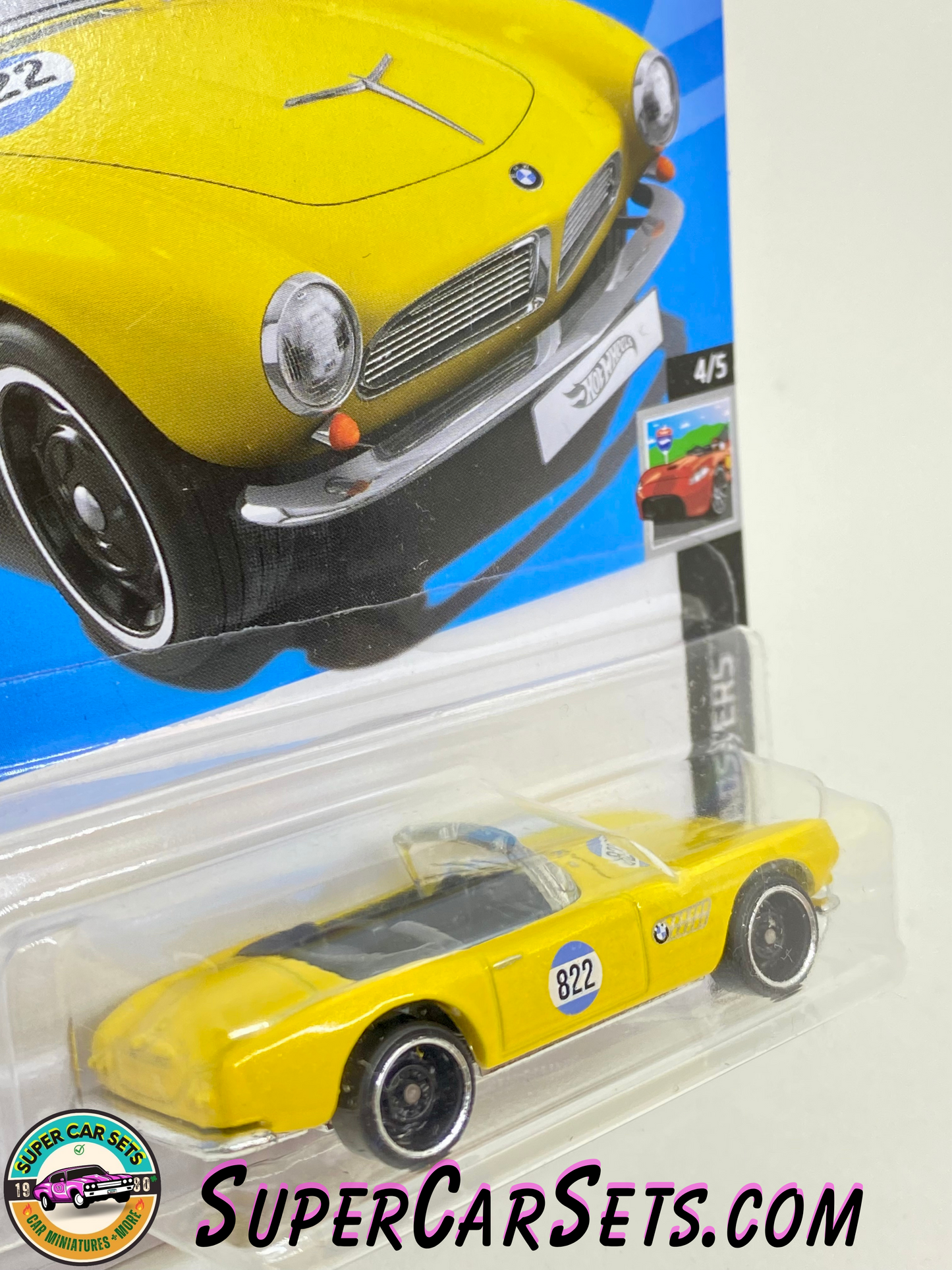 BMW 507 (yellow colour) - Hot Wheels HW Roadsters 2024 (4/5) (67/250)