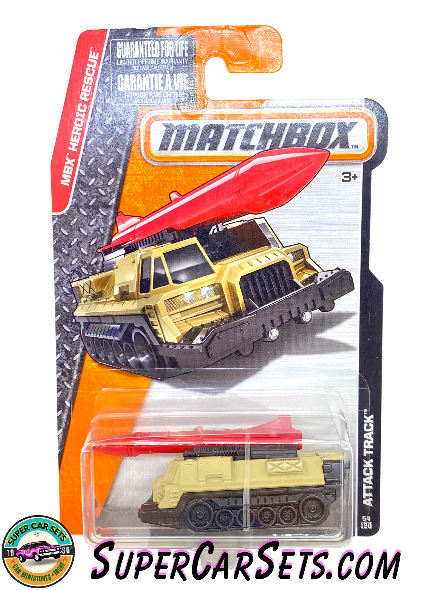 MBX Heroic Rescue - Attack Track (54/120) (CFW28) (Year launched 2015) - Matchbox