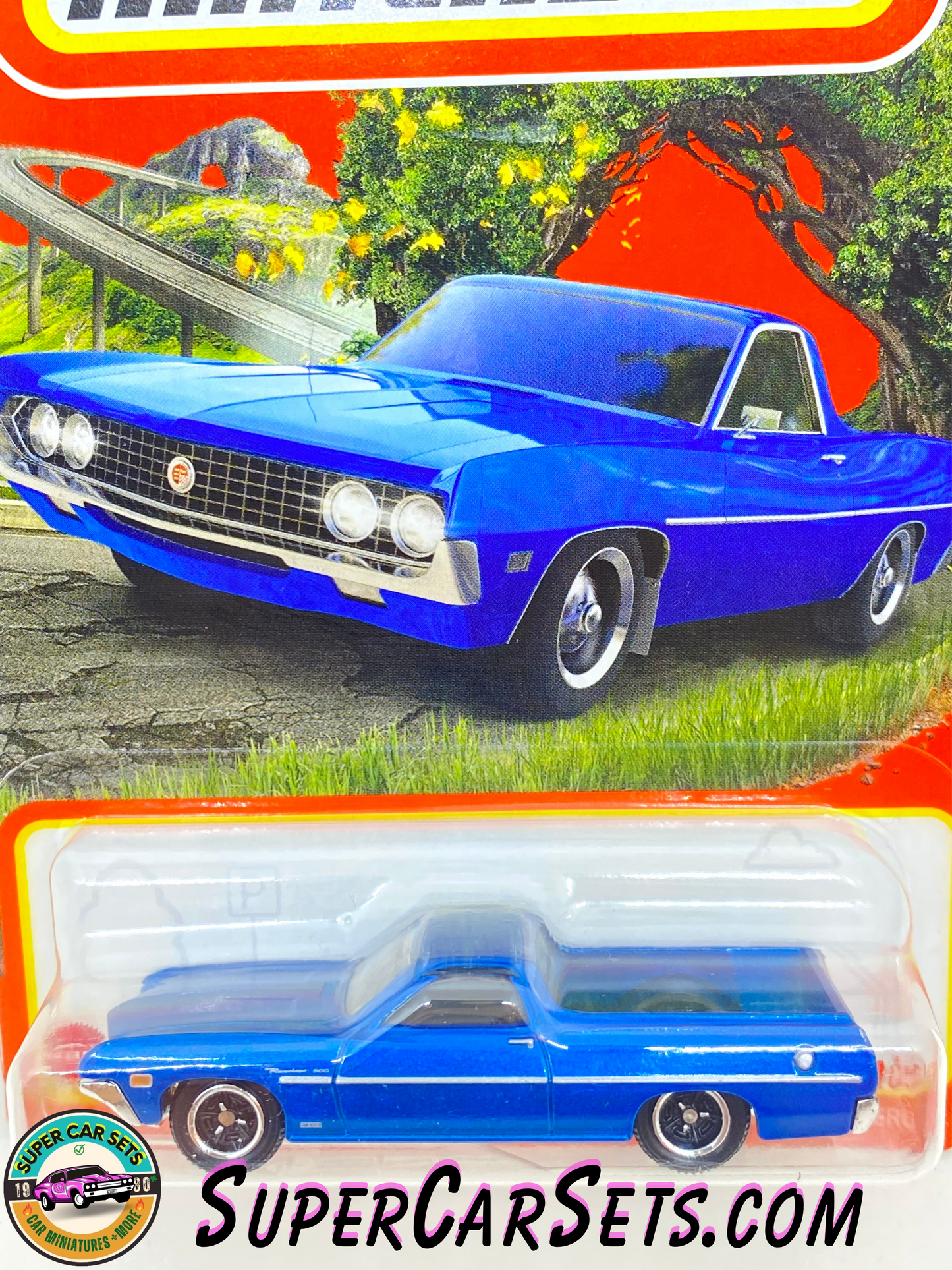 1970 Ford Ranchero (83/100) (blue colour) - Matchbox