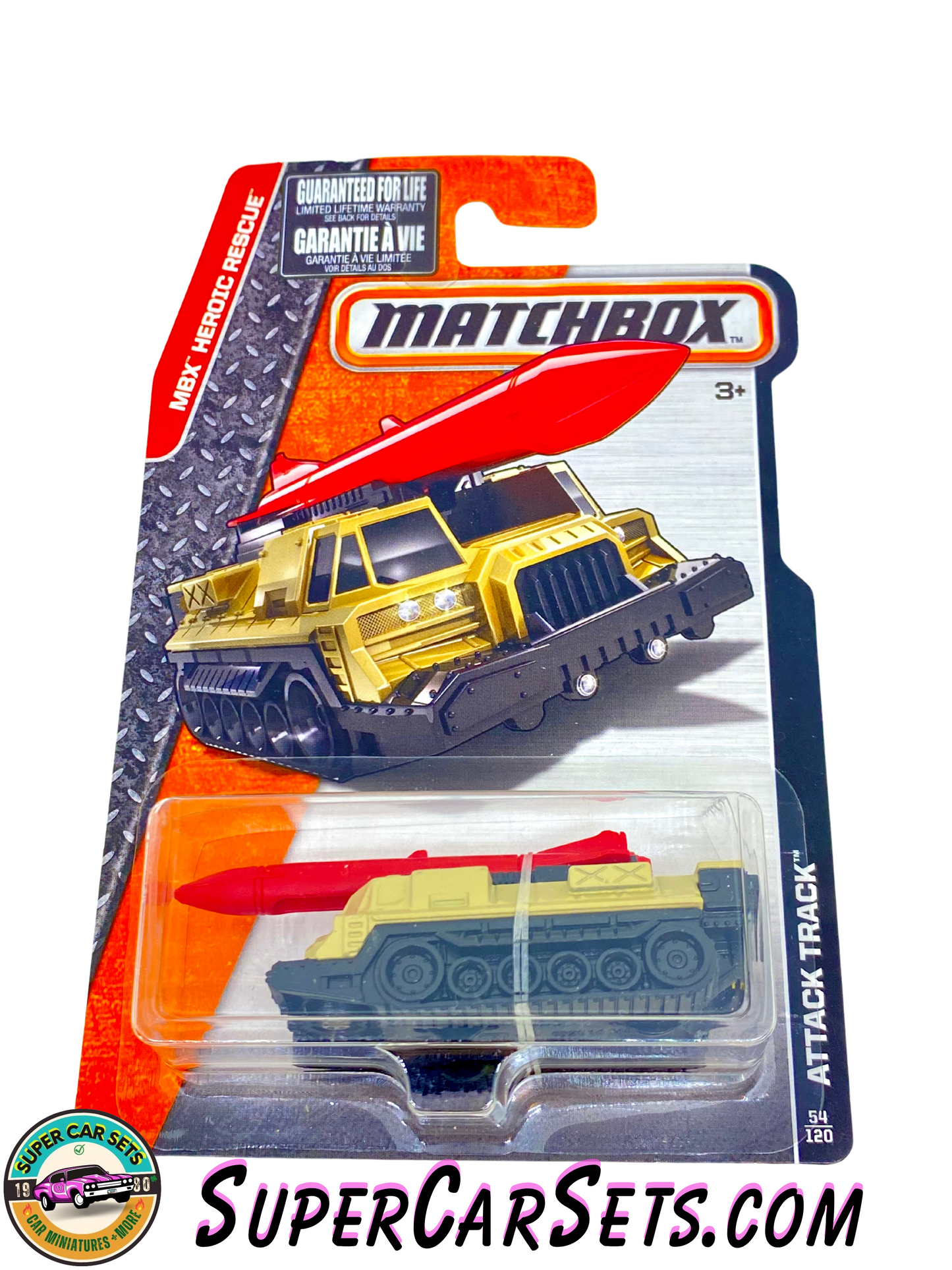 MBX Heroic Rescue - Attack Track (54/120) (CFW28) (Year launched 2015) - Matchbox