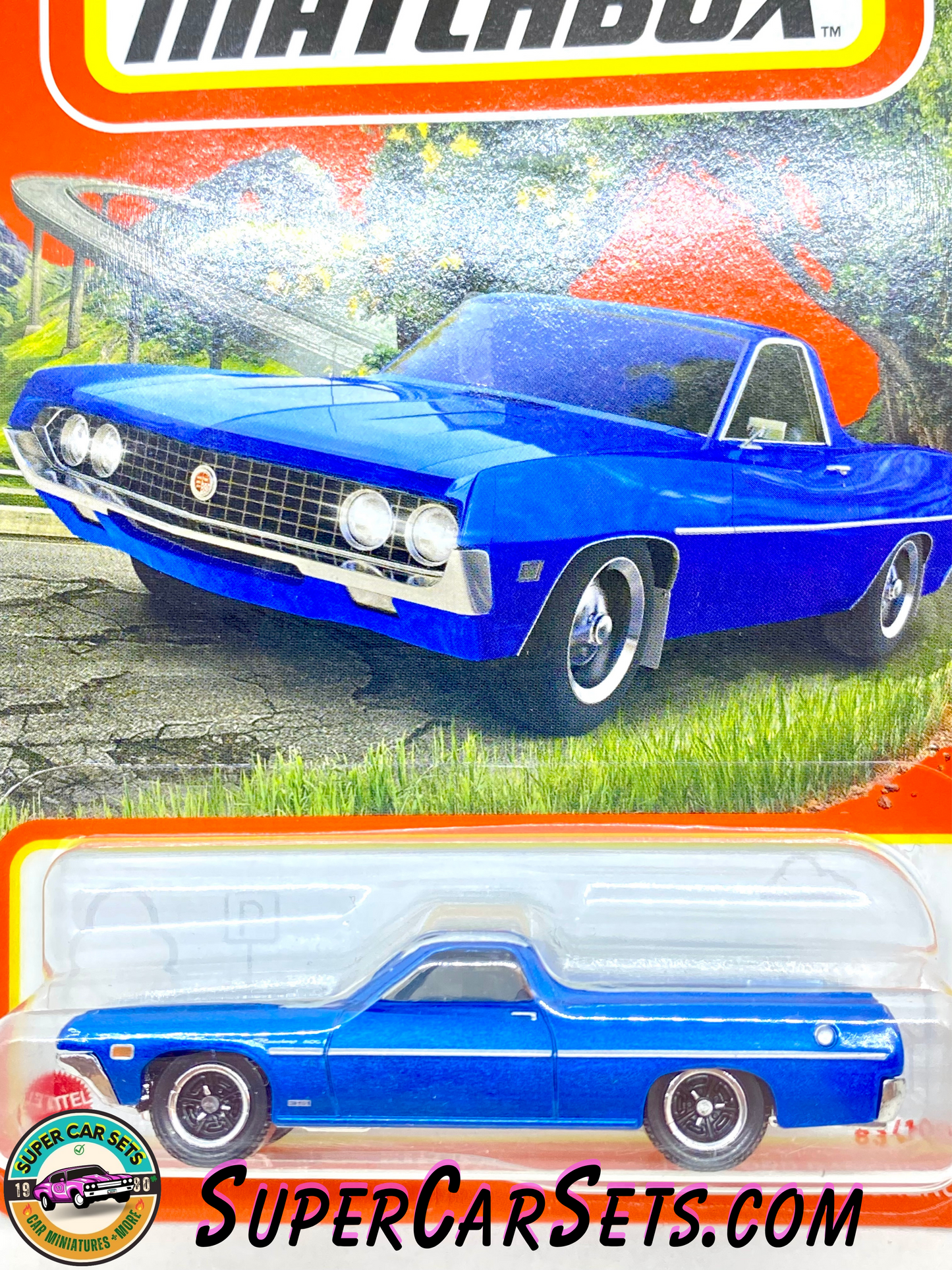 1970 Ford Ranchero (83/100) (blue colour) - Matchbox