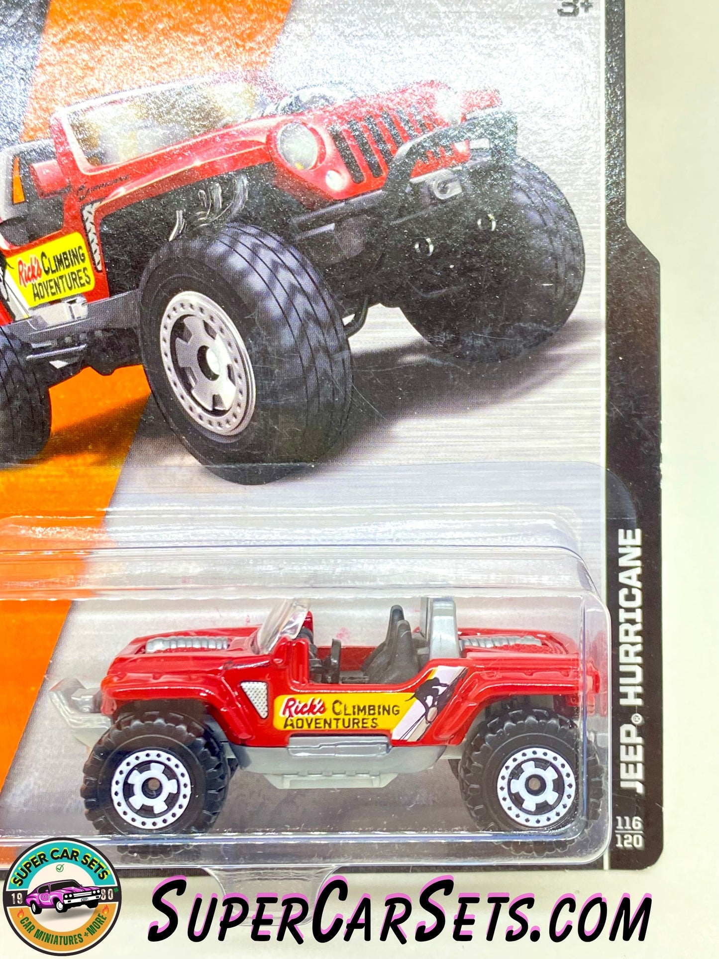 Jeep Hurricane (Rick’s Climbing Adventures) (Year launched 2015) - Matchbox MBX Explorers 2015 (116/120)