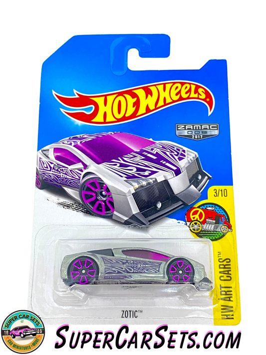 Zamac 006 - Zotic - Hot Wheels HW Art Cars - 2017 (3/10) (FBN97)