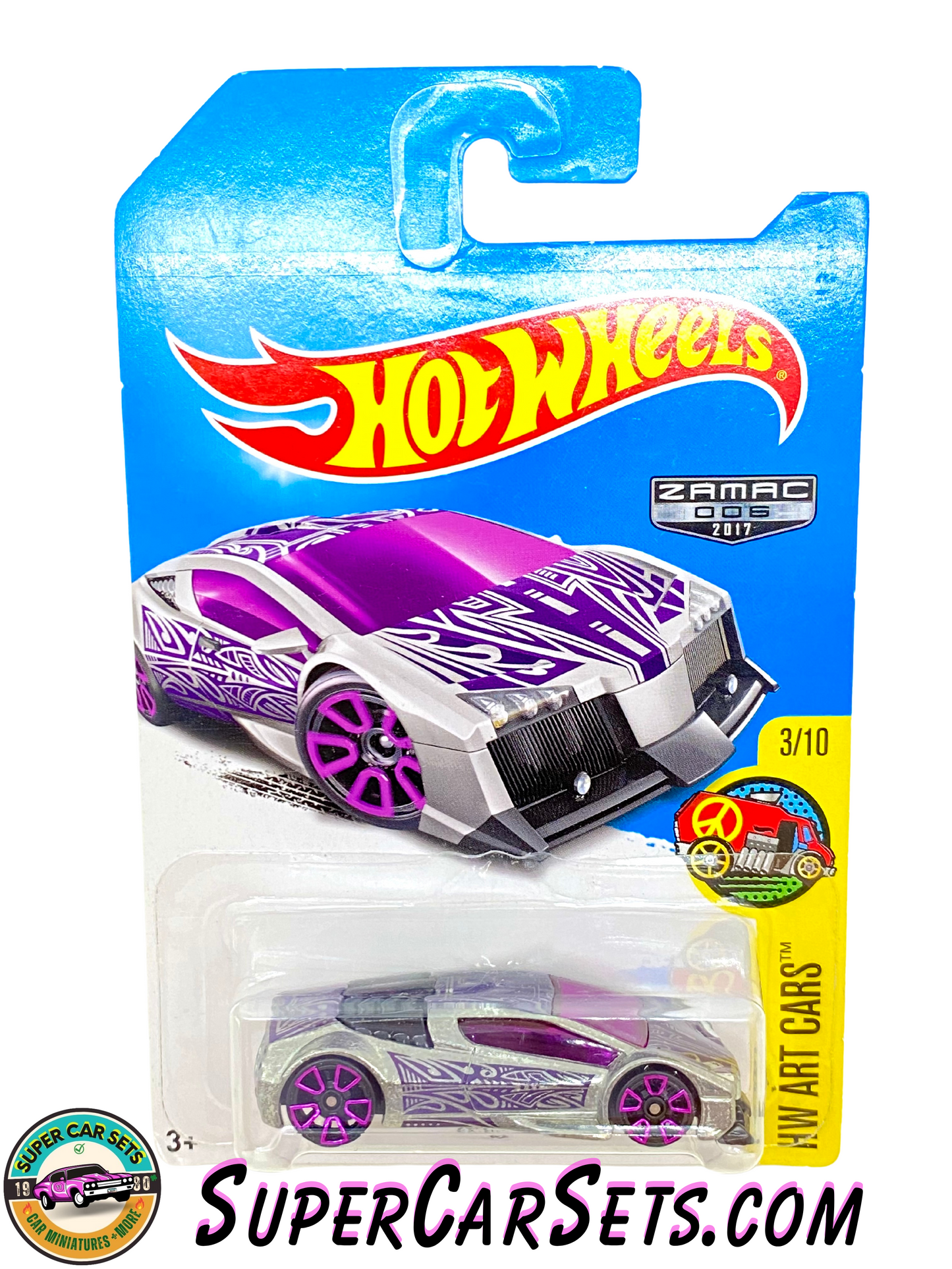 Zamac 006 - Zotic - Hot Wheels HW Art Cars - 2017 (3/10) (FBN97)