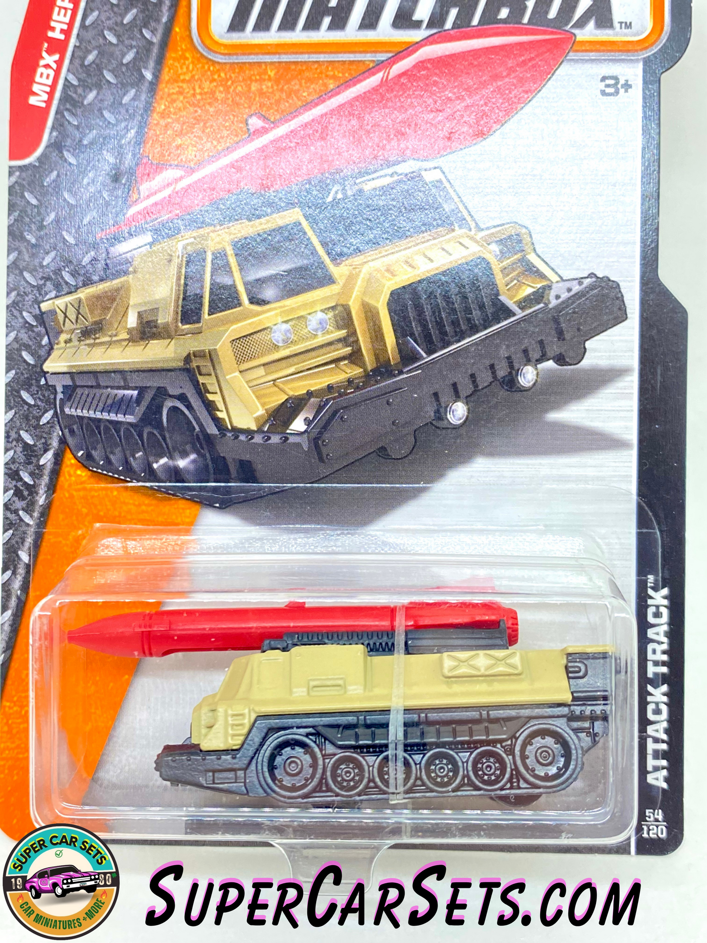 MBX Heroic Rescue - Attack Track (54/120) (CFW28) (Year launched 2015) - Matchbox