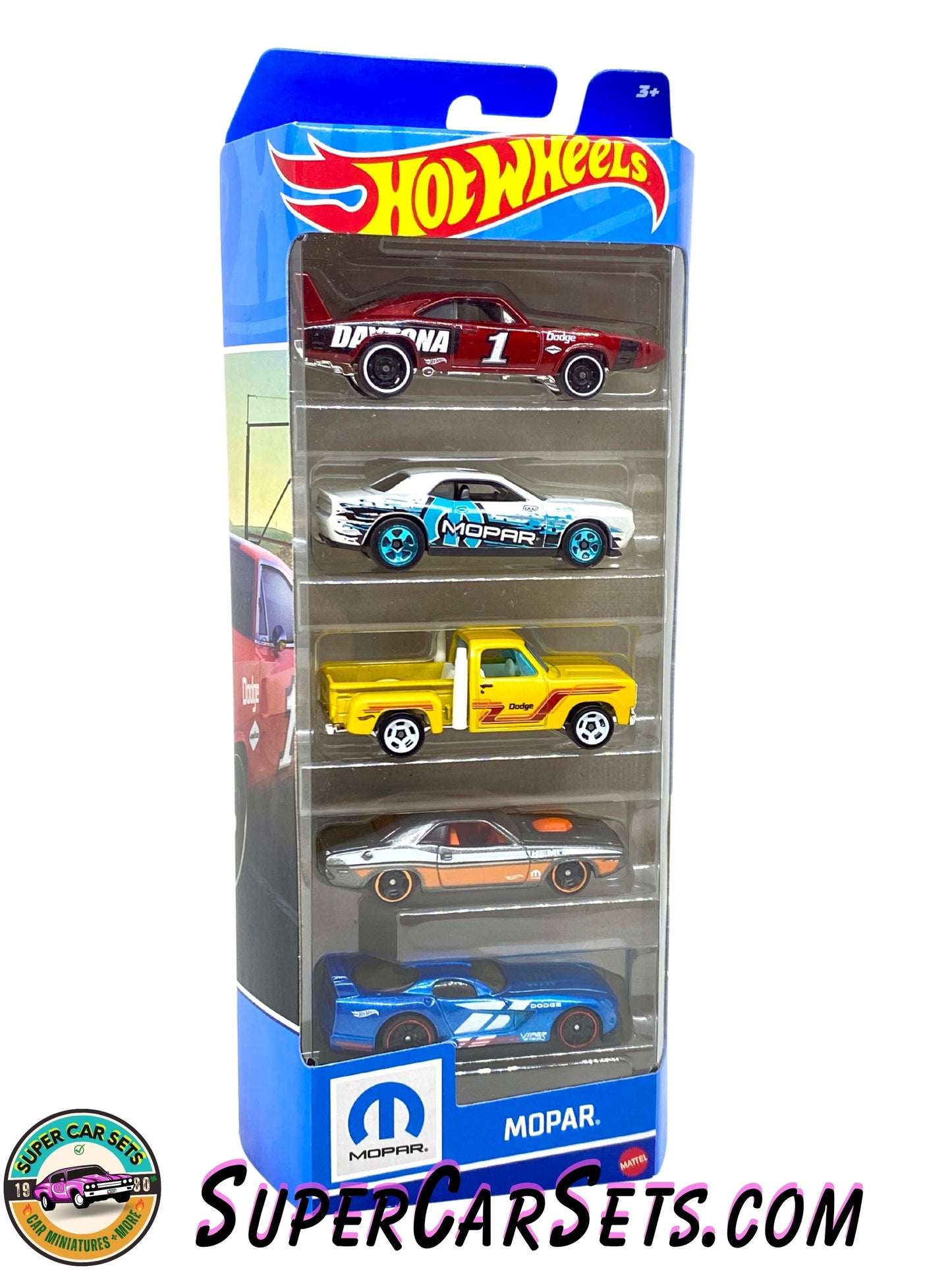 5-Pack Hot Wheels - Mopar - 2024 (Charger, Challenger, Viper...)