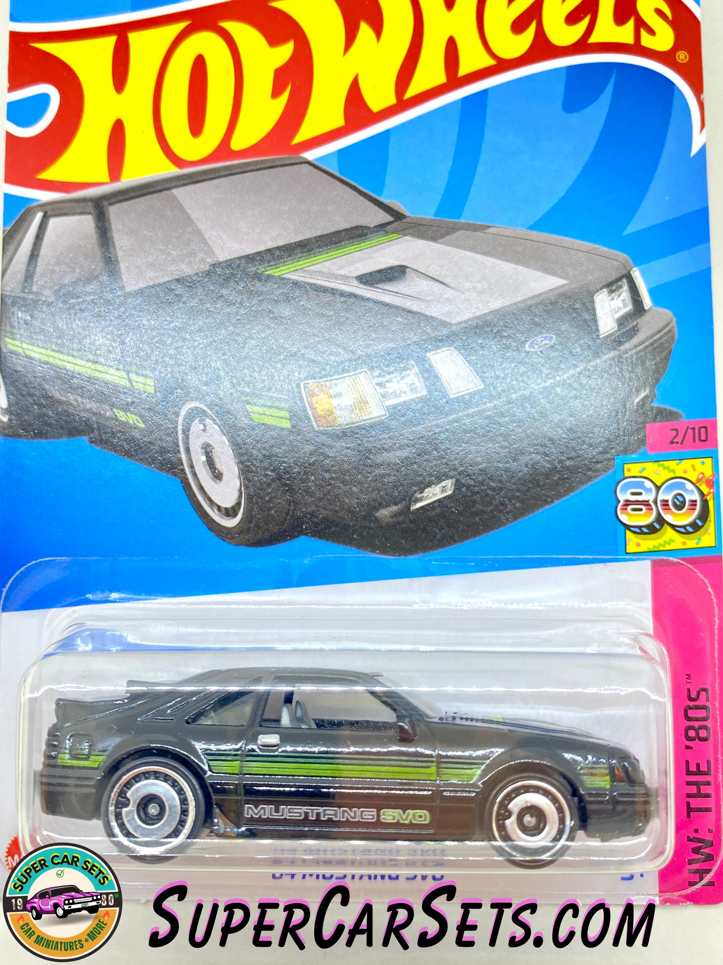 84 Mustang SVO (black) - Hot Wheels HW: The ‘80s - 2023 (2/10)